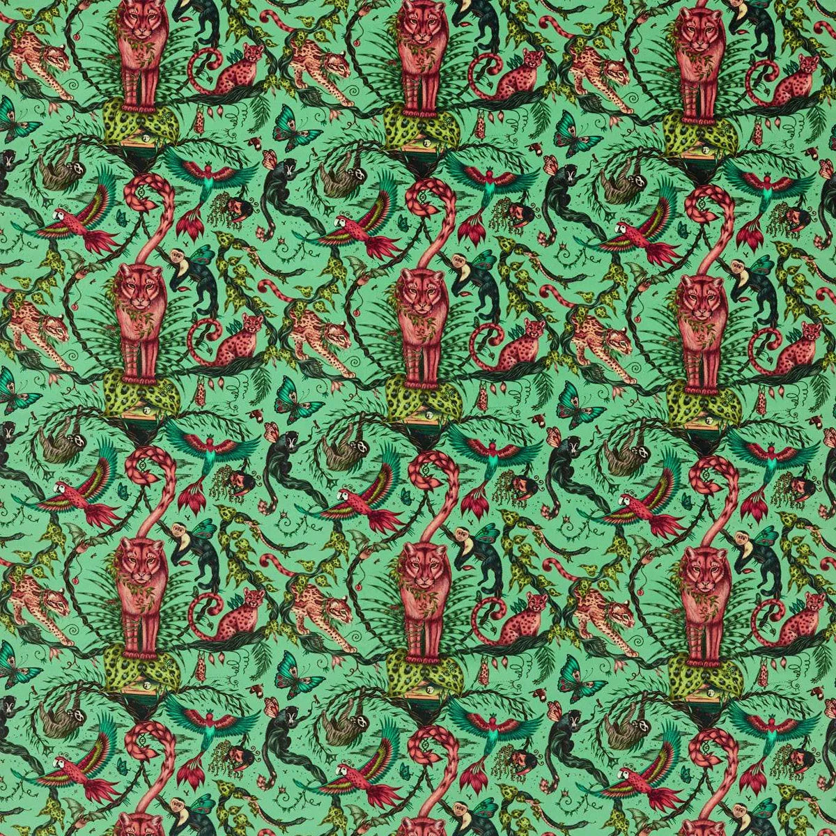 Bosque Dreams Velvet Fabric - Clarke & Clarke X Emma Shipley