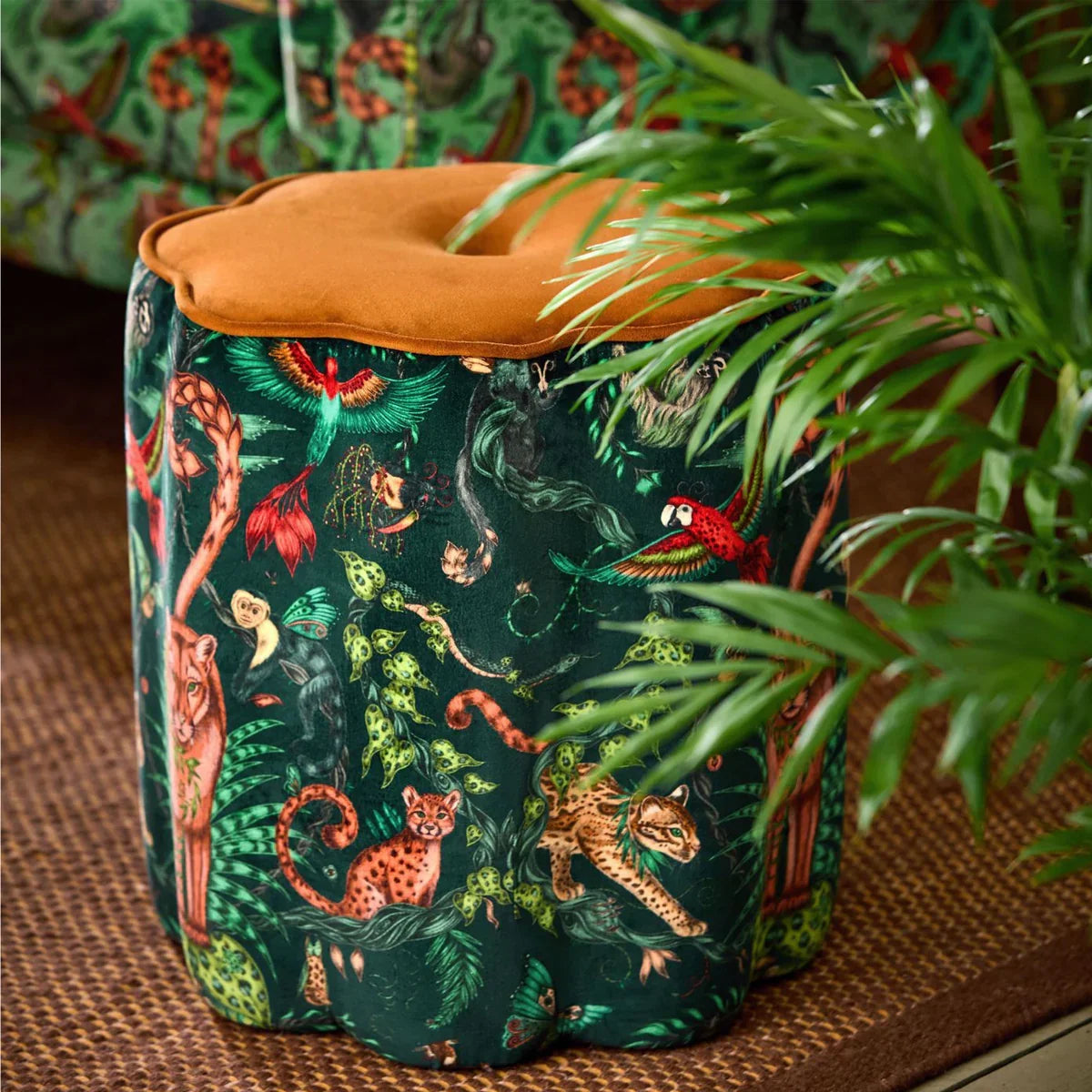 Bosque Dreams Velvet Fabric - Clarke & Clarke X Emma Shipley