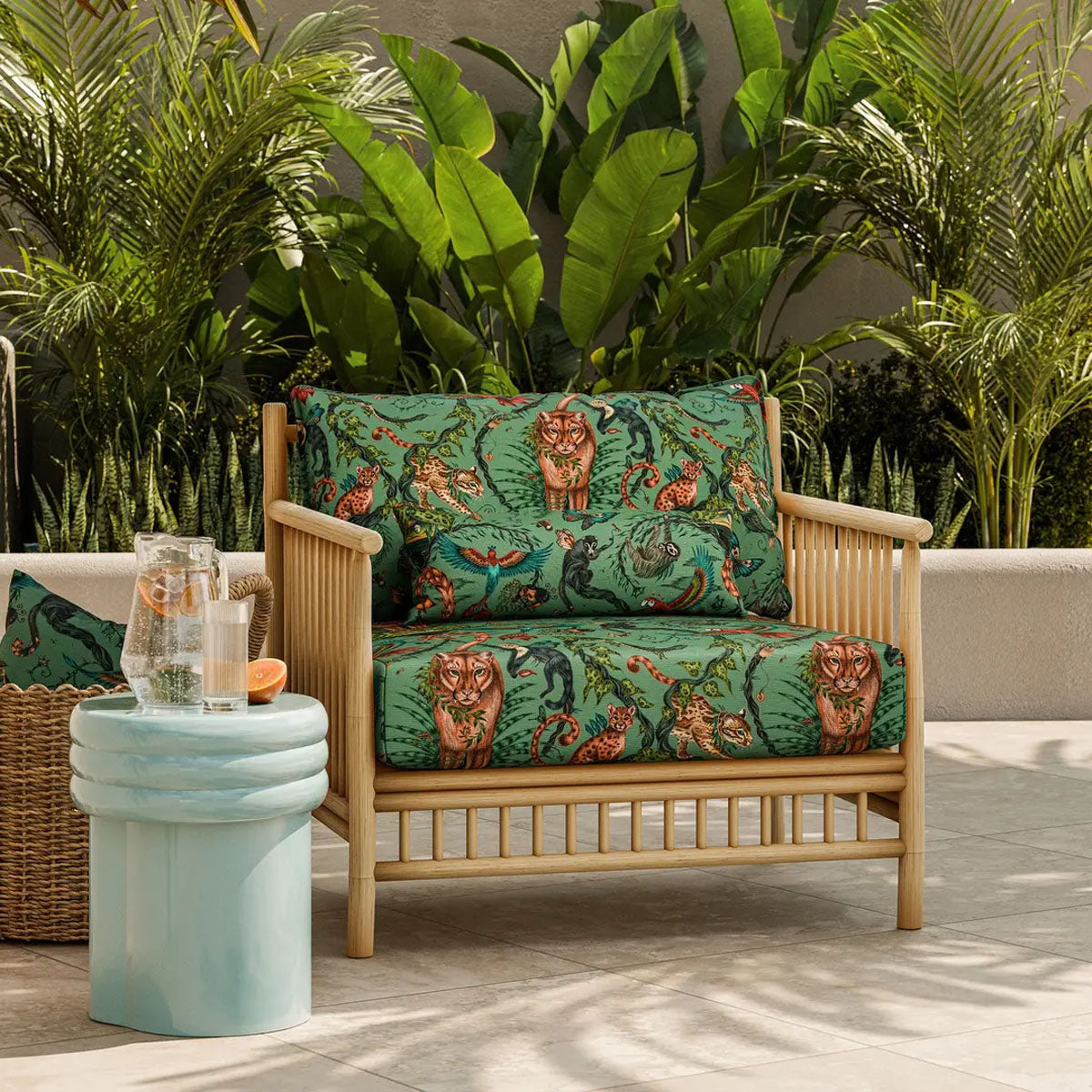 Bosque Dreams Indoor Outdoor Fabric - Clarke & Clarke X Emma Shipley
