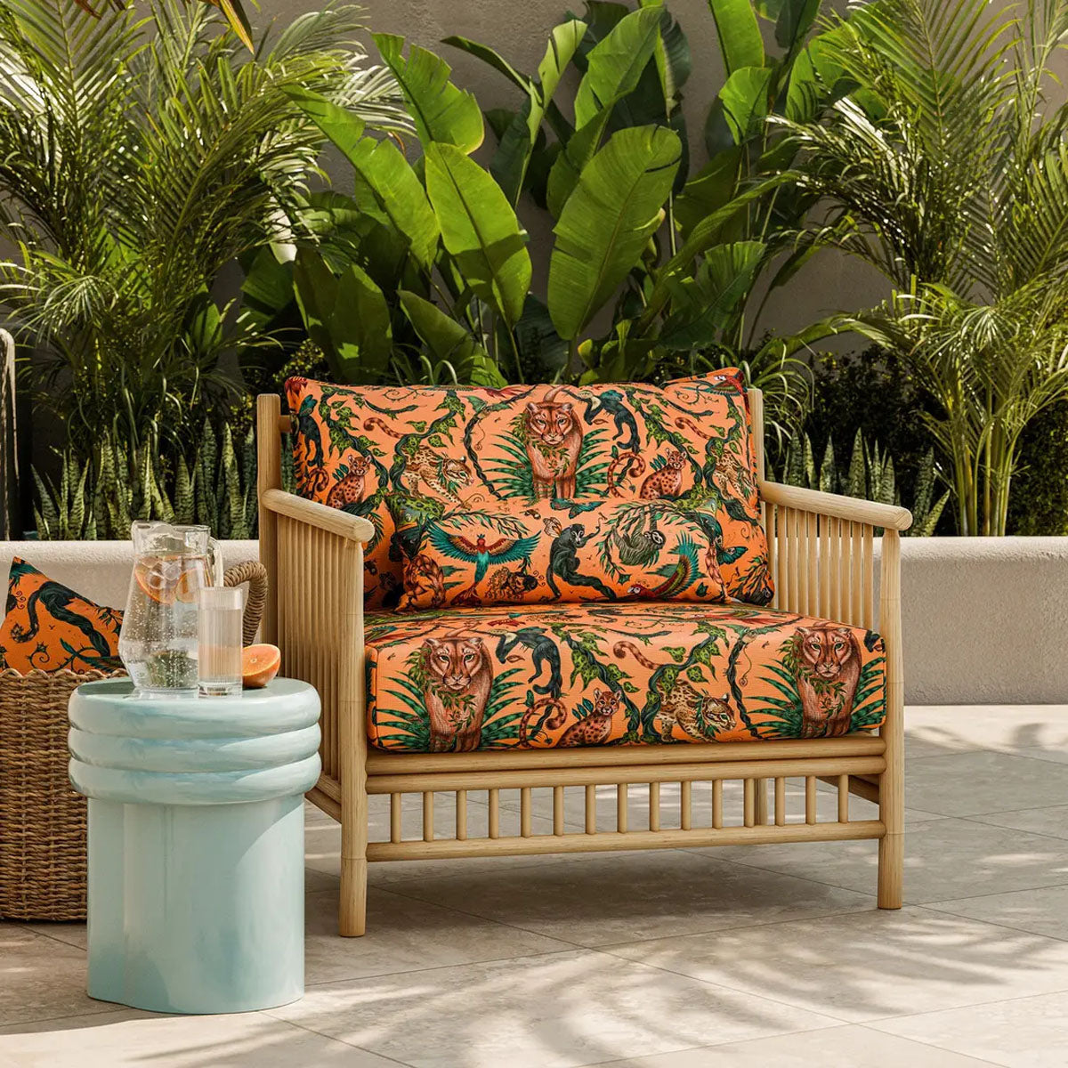 Bosque Dreams Indoor Outdoor Fabric - Clarke & Clarke X Emma Shipley