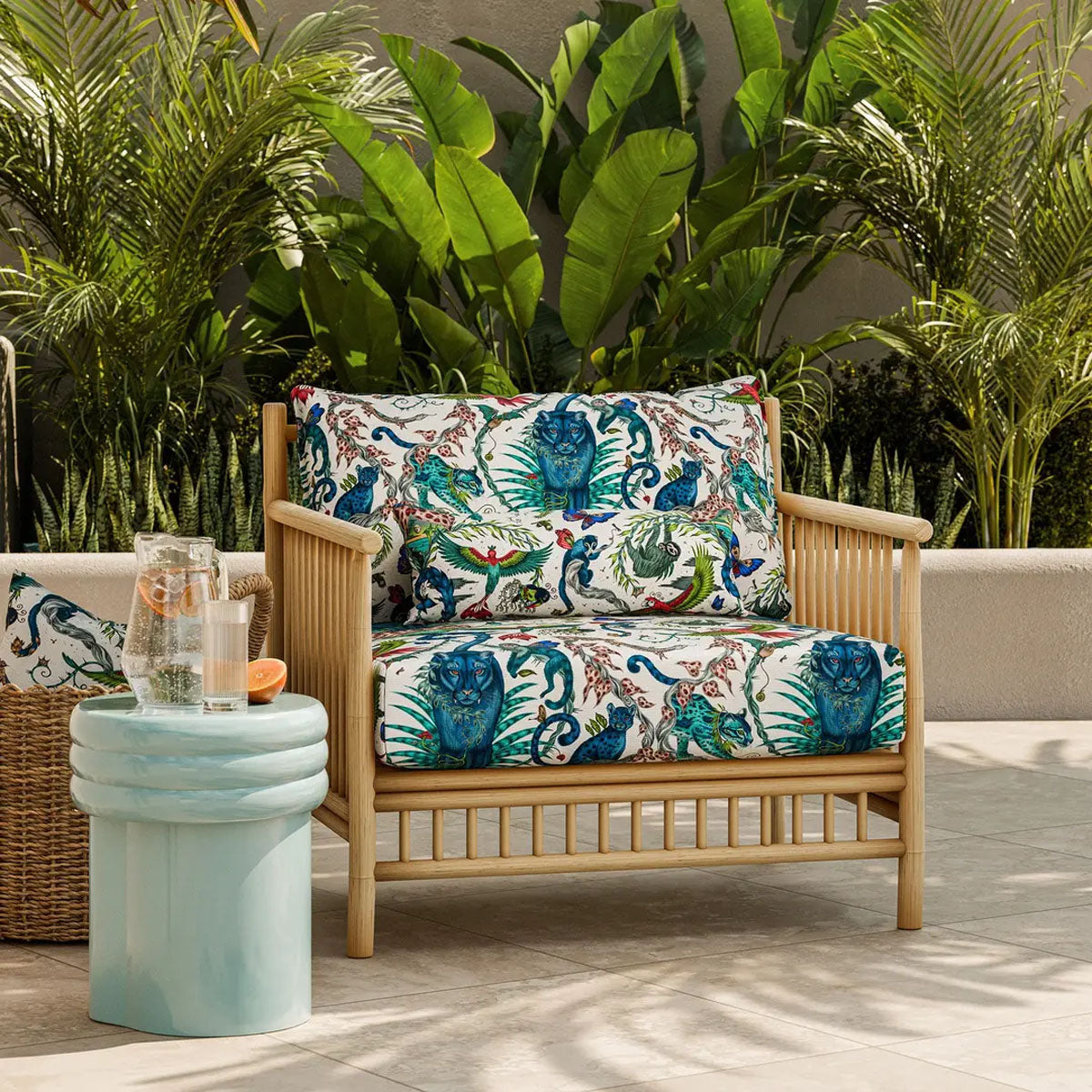 Bosque Dreams Indoor Outdoor Fabric - Clarke & Clarke X Emma Shipley