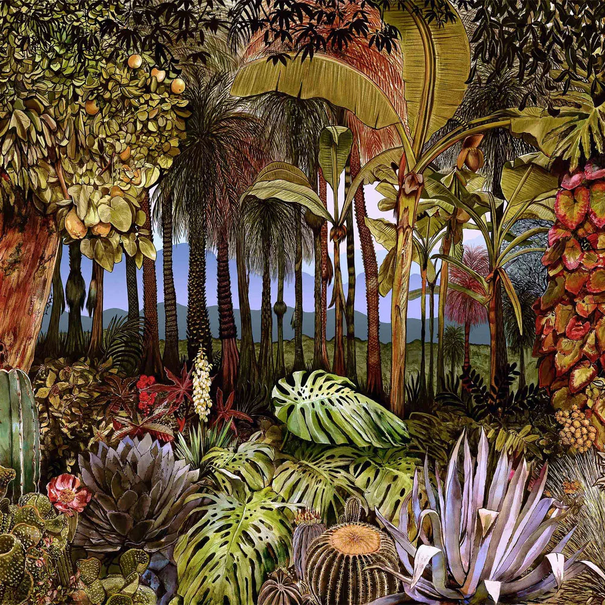 Botánico Mural Wallpaper - Coordonne