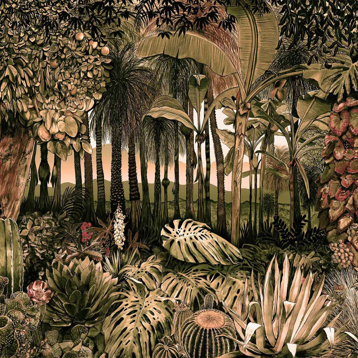Botánico Mural Wallpaper - Coordonne
