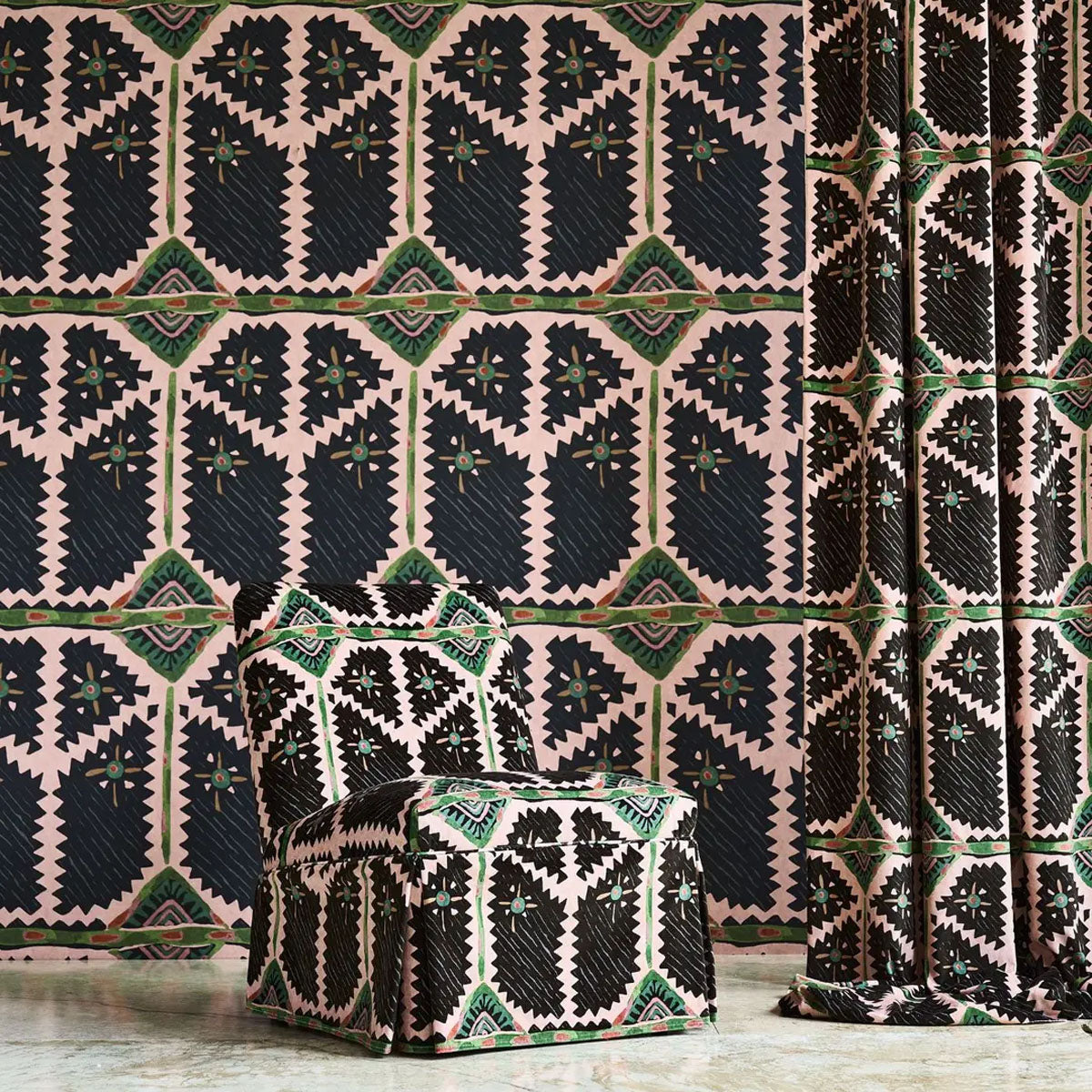 Brocha Wallpaper - Harlequin