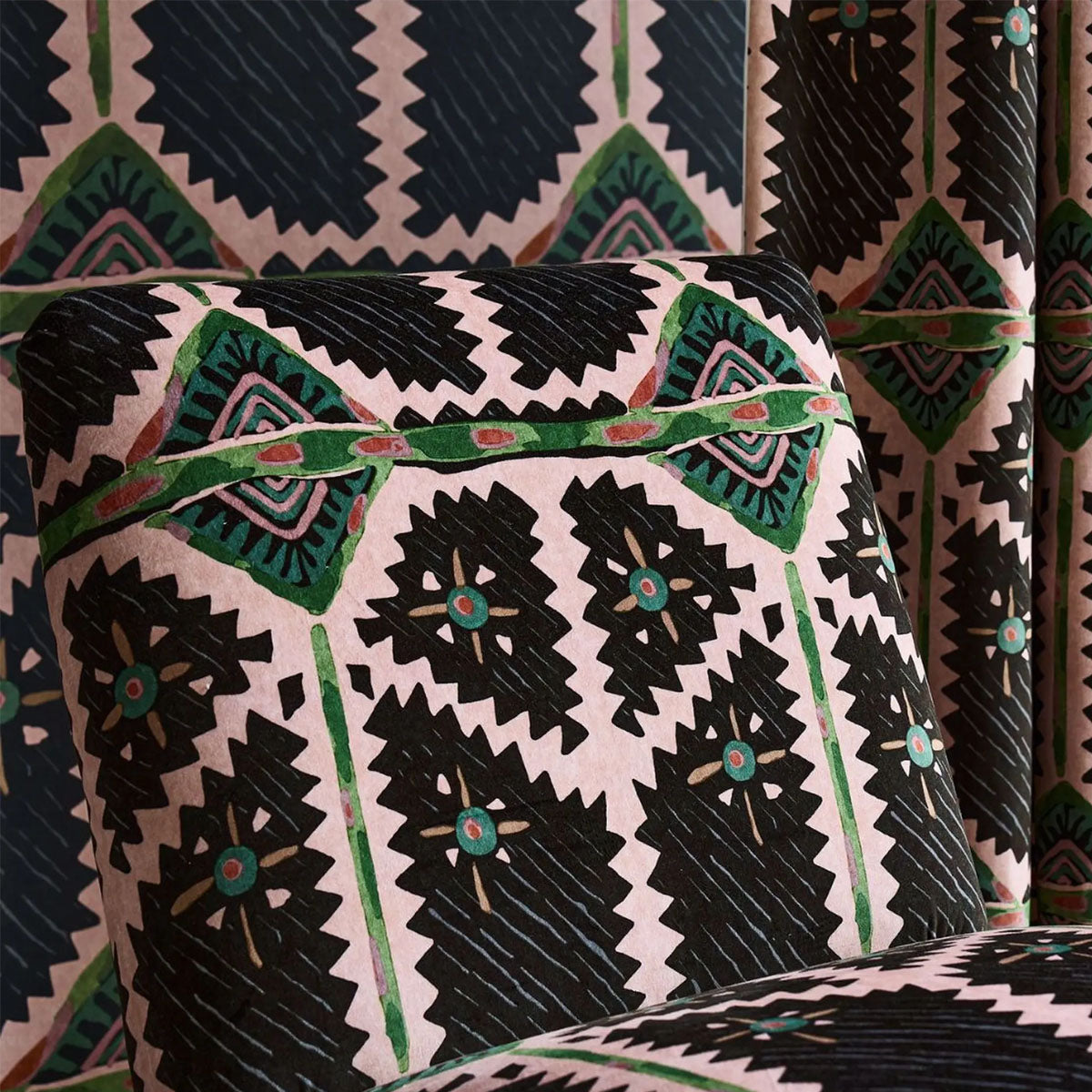 Brocha Fabric - Harlequin