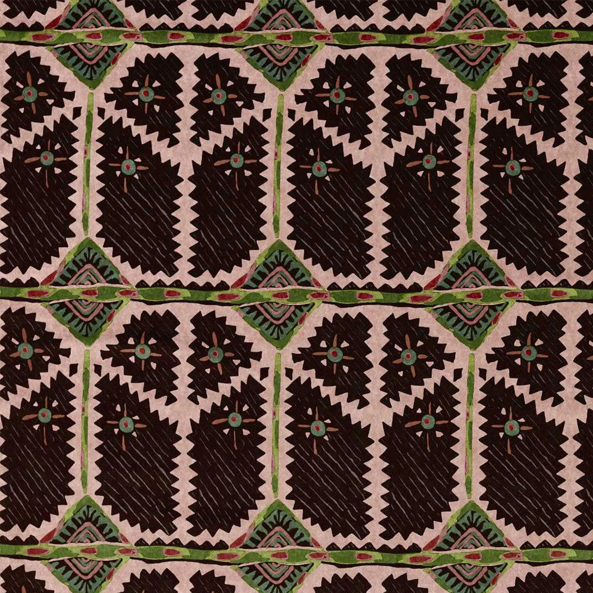 Brocha Fabric - Harlequin