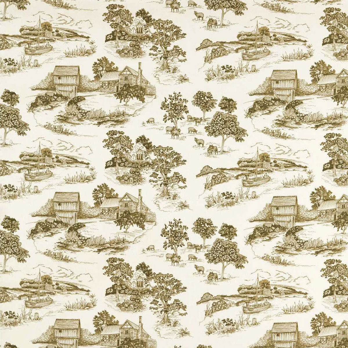 Brockhampton Estate Fabric - Sanderson