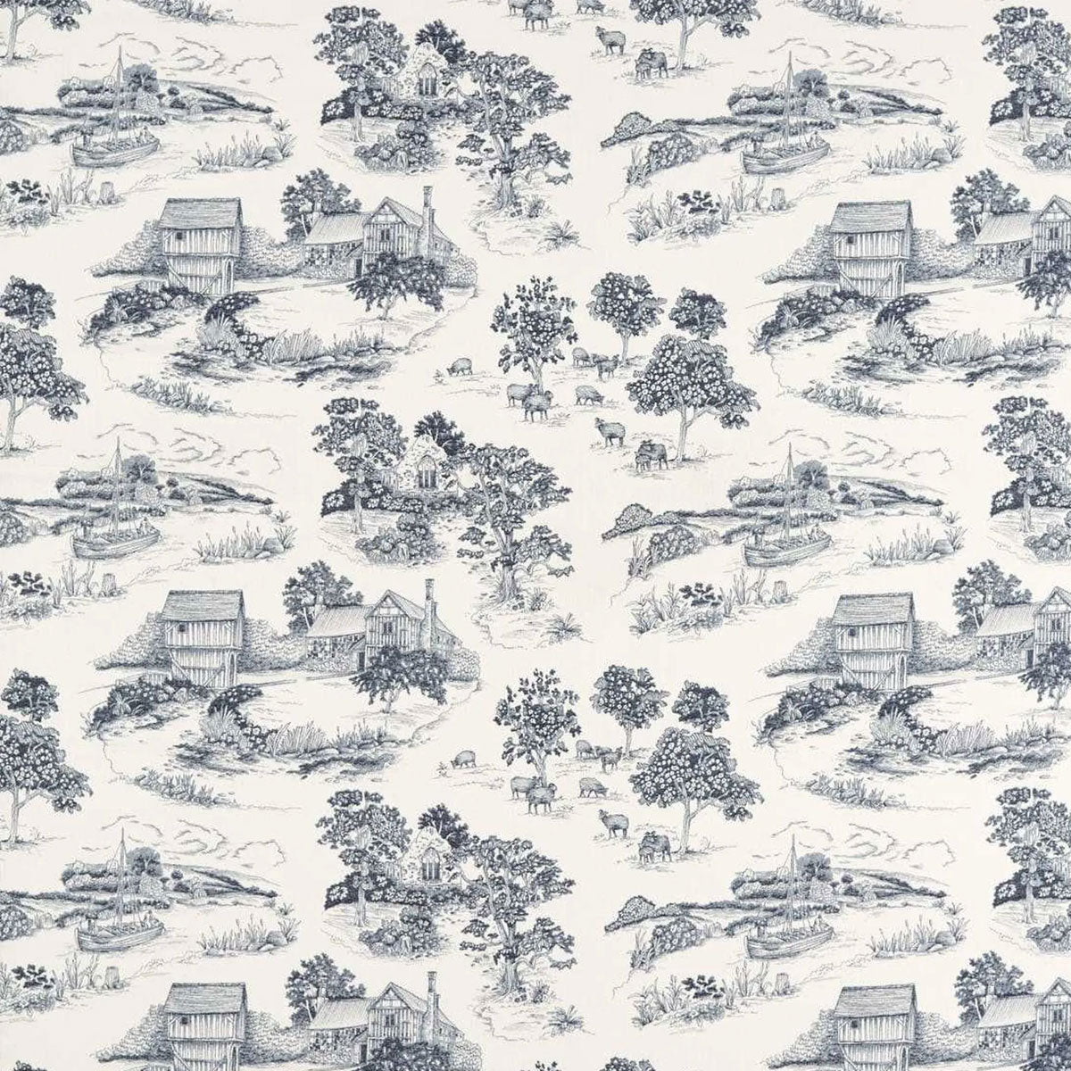 Brockhampton Estate Fabric - Sanderson