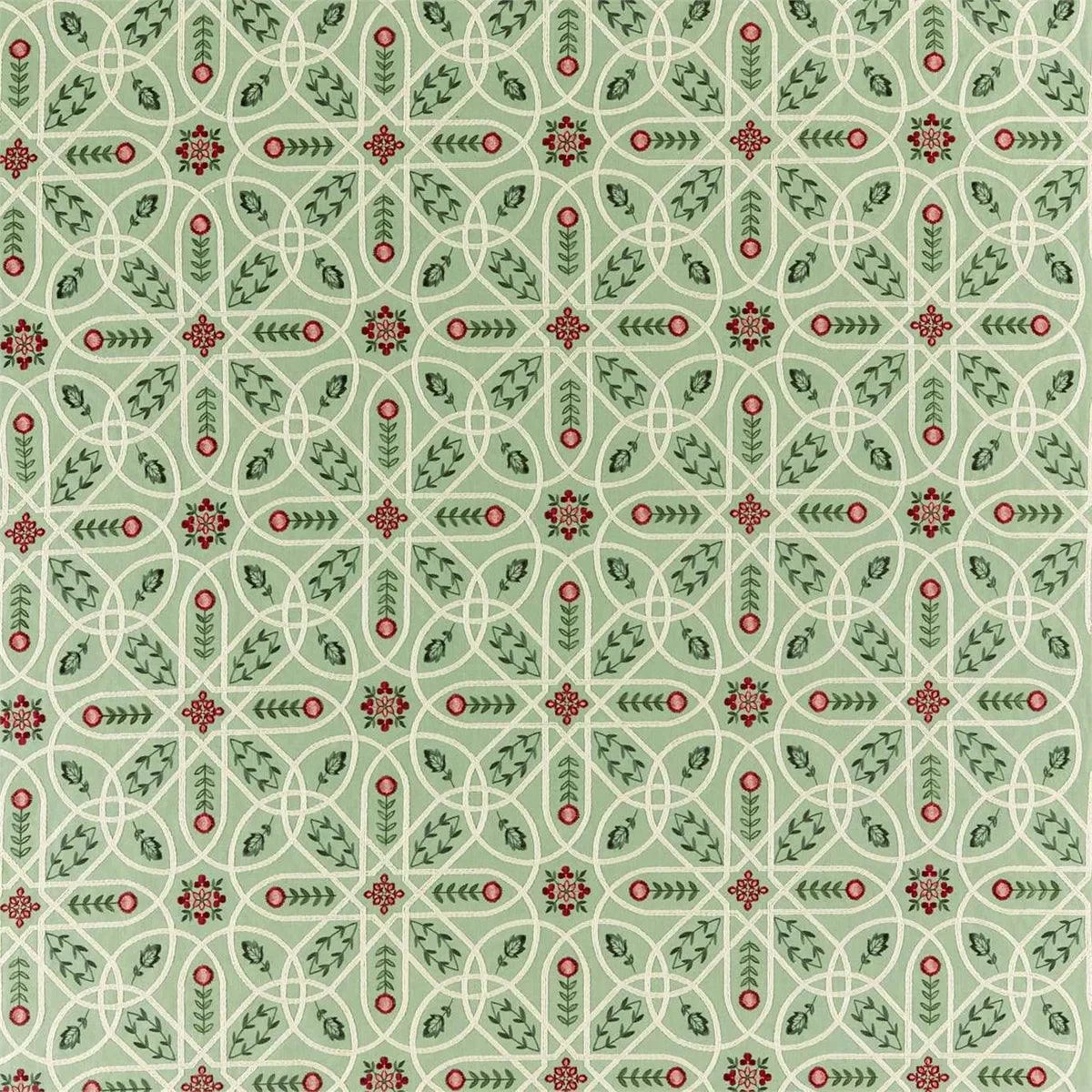 Brophy Embroidery Fabric - Morris & Co