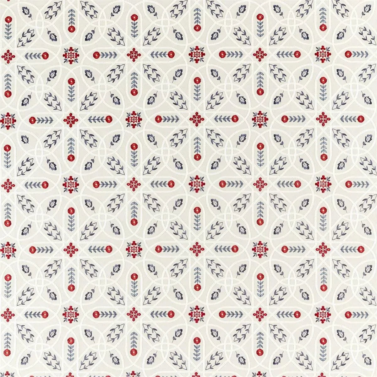 Brophy Embroidery Fabric - Morris & Co