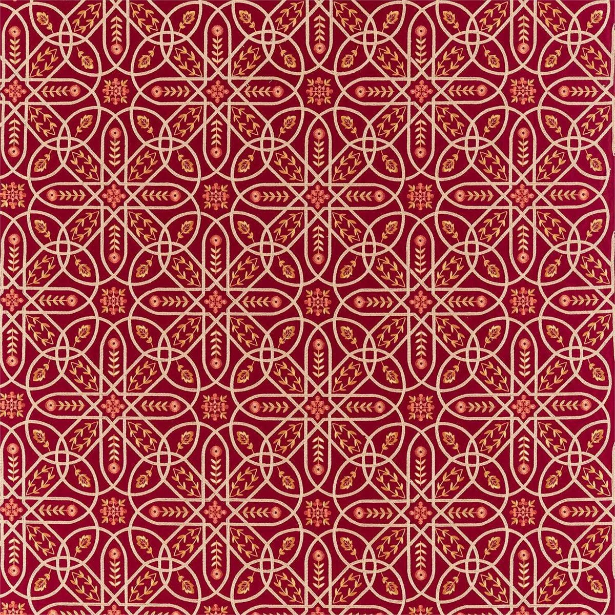 Brophy Embroidery Fabric - Morris & Co