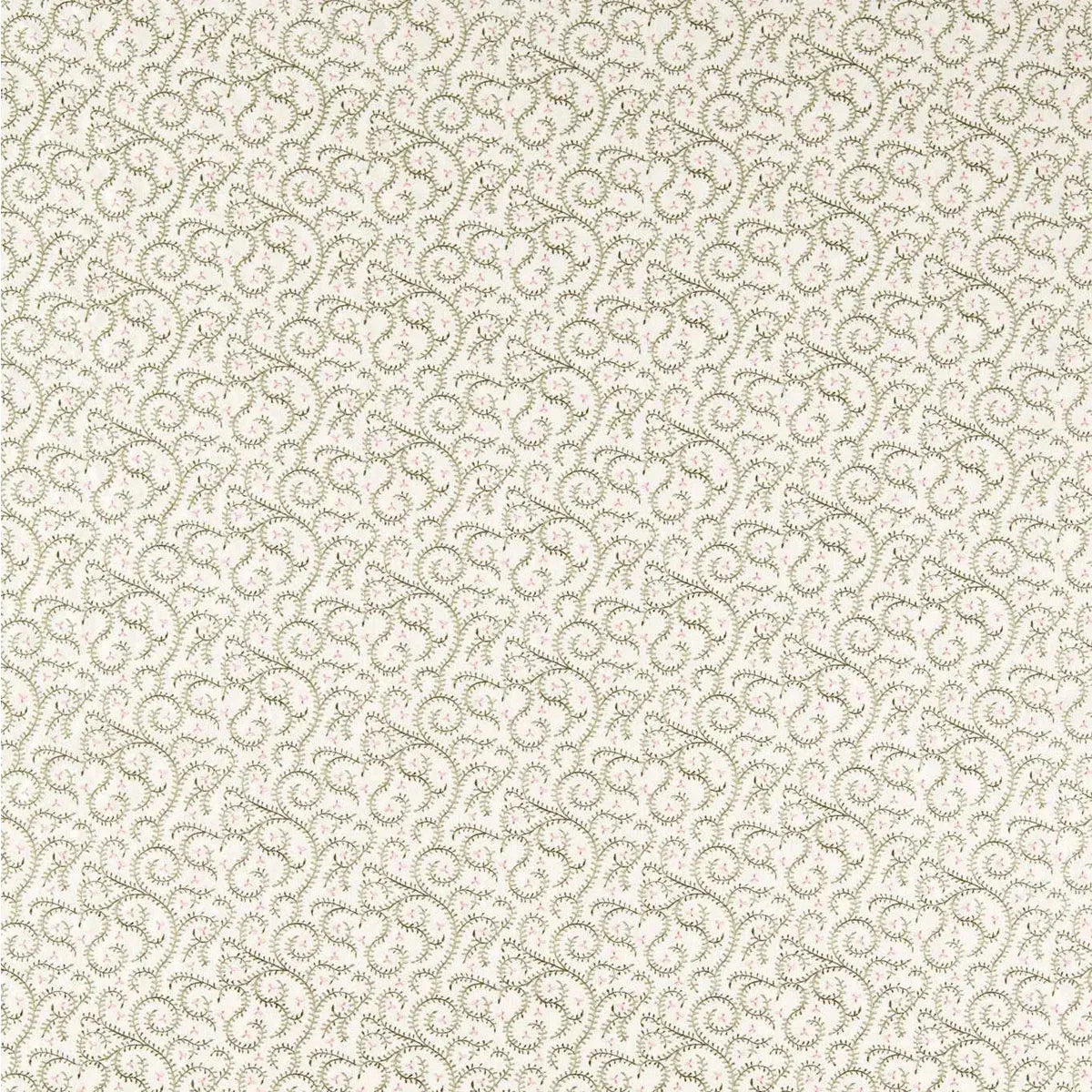 Buta Embroidery Fabric - Clarke & Clarke