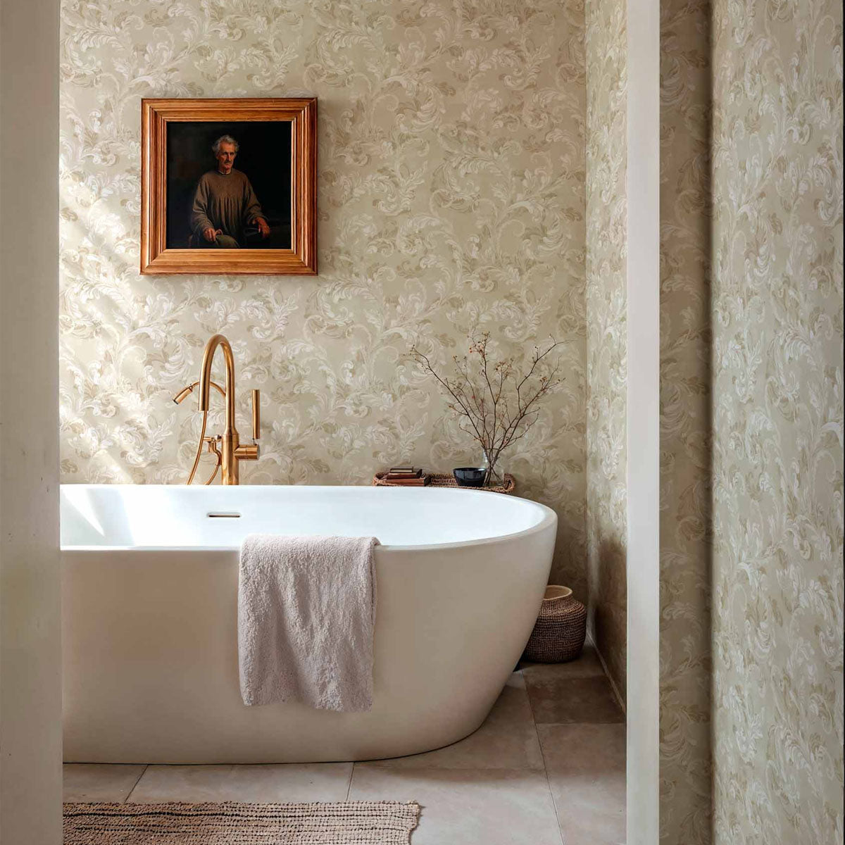 Byzantine Damask Wallpaper - Coordonne
