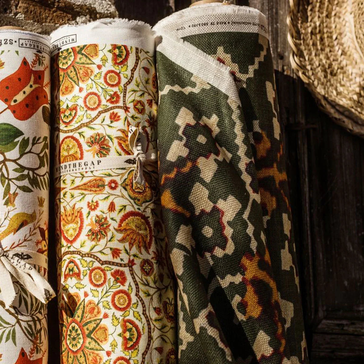 Csardas Linen Fabric - Mind The Gap