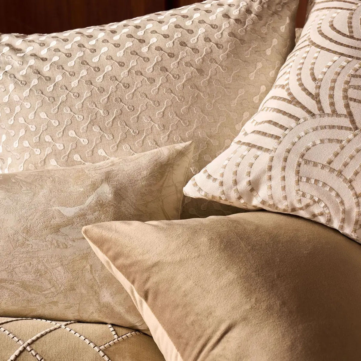Calacatta Weave Fabric - Clarke & Clarke
