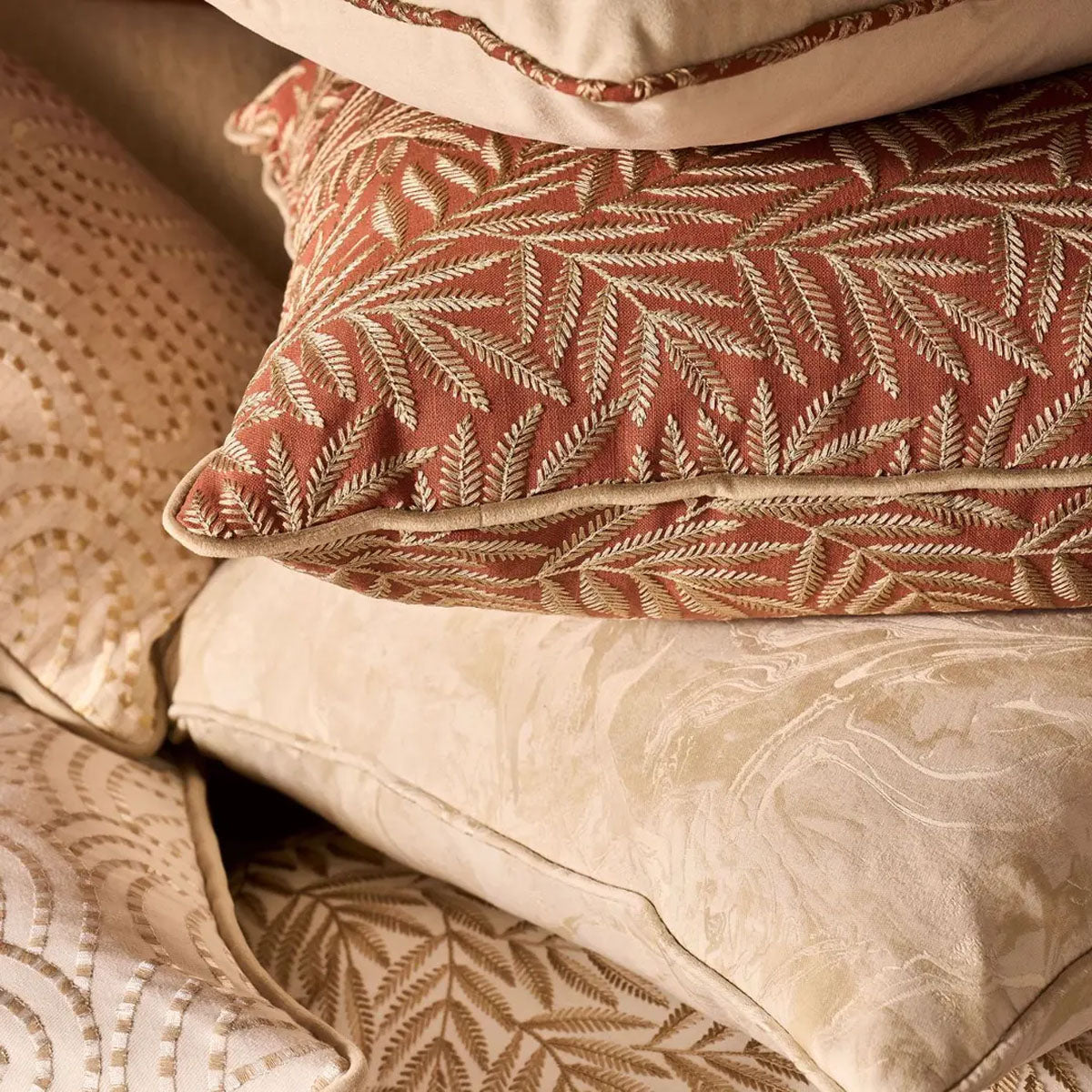 Calacatta Weave Fabric - Clarke & Clarke