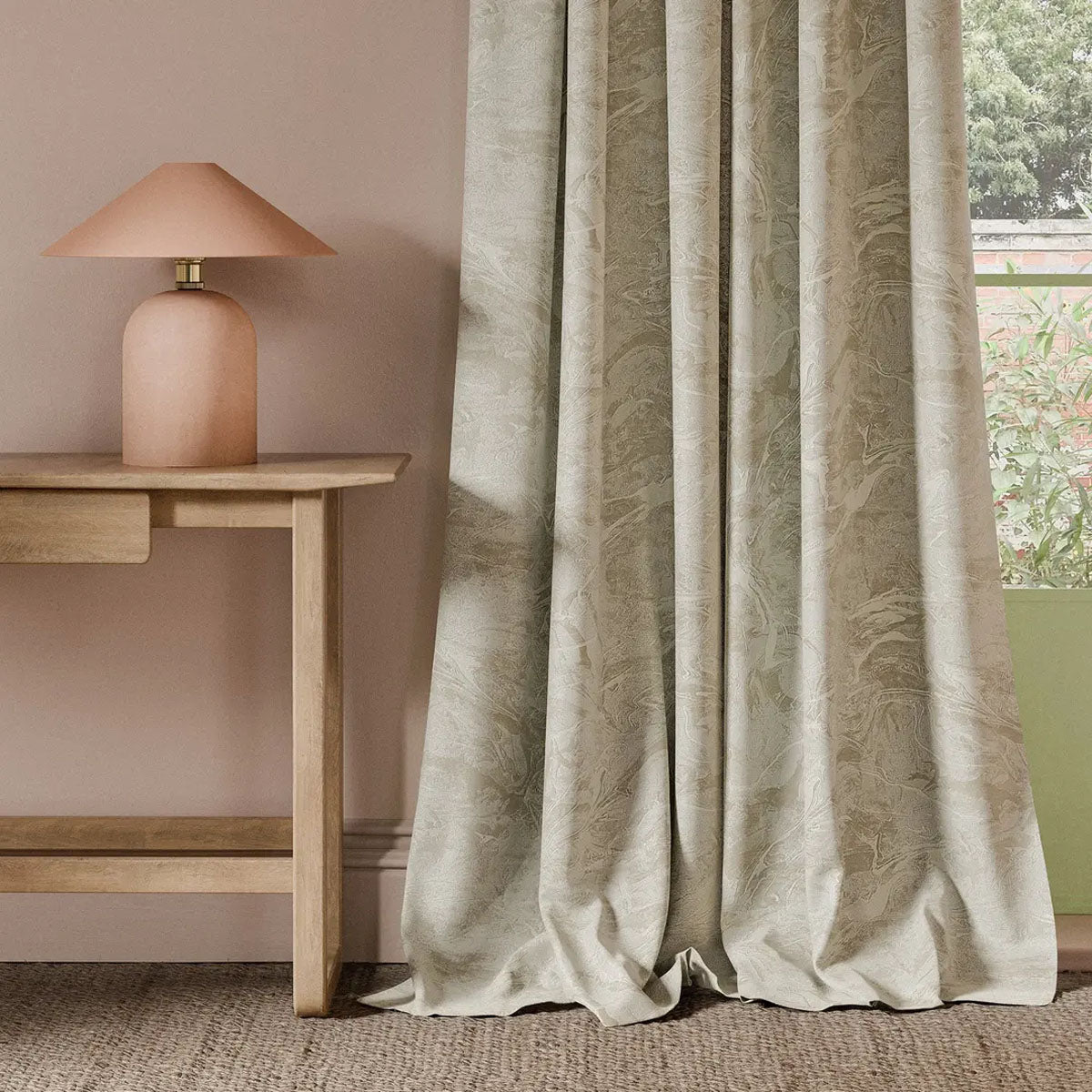 Calacatta Weave Fabric - Clarke & Clarke