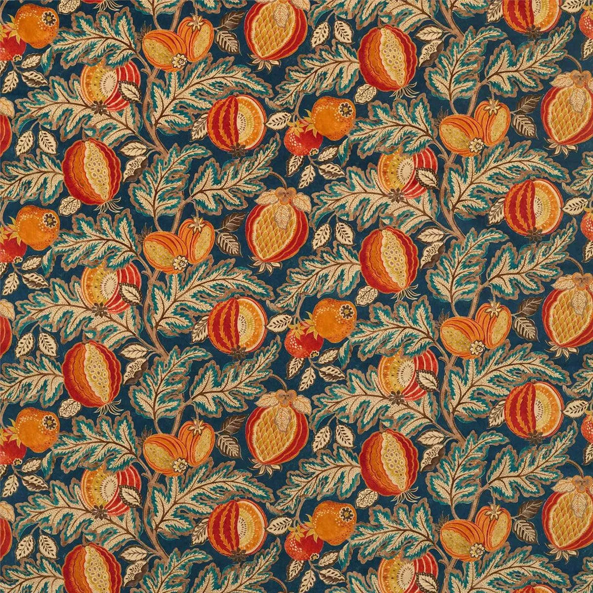 Cantaloupe Velvet Fabric - Sanderson