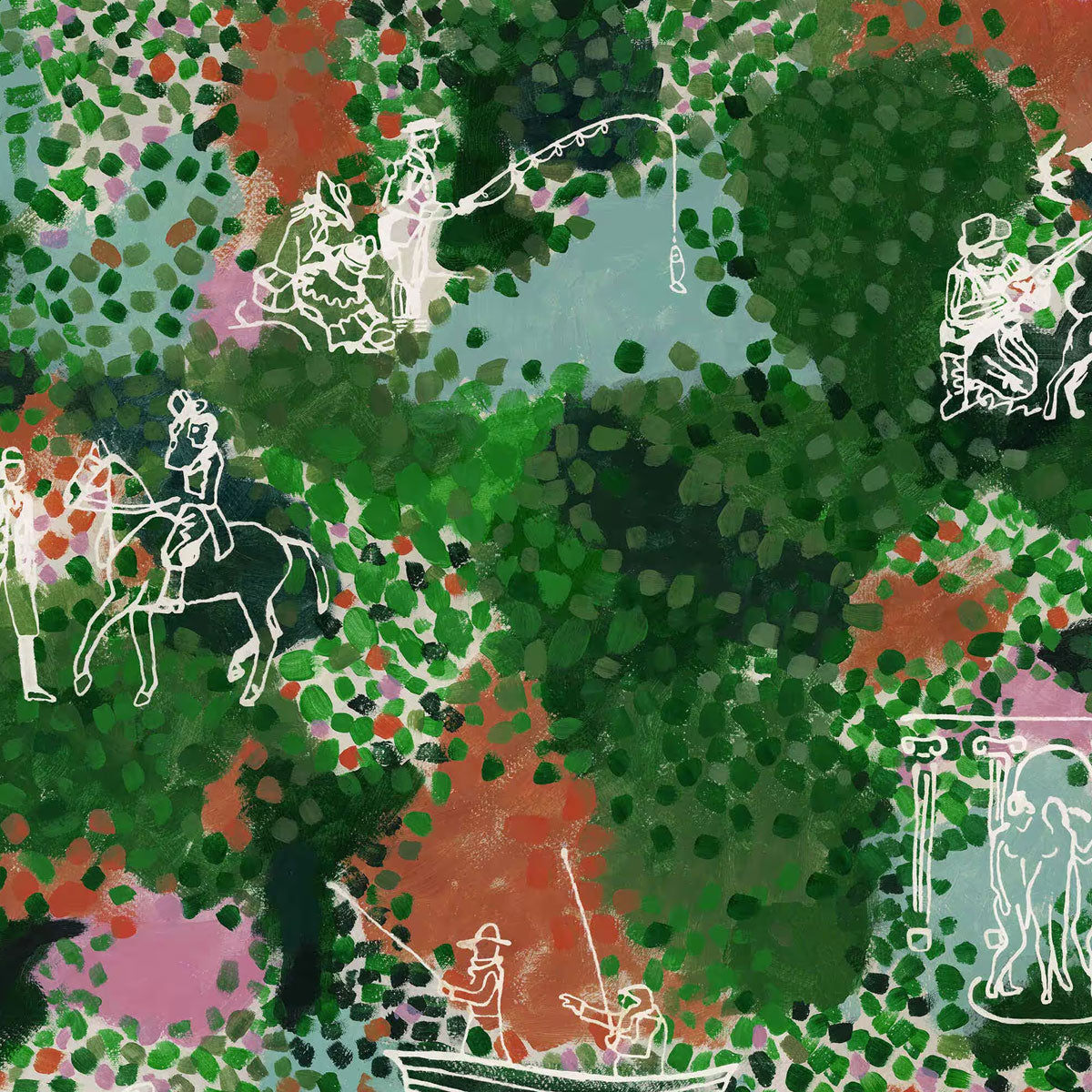 Castle's Garden Wallpaper - Mind The Gap