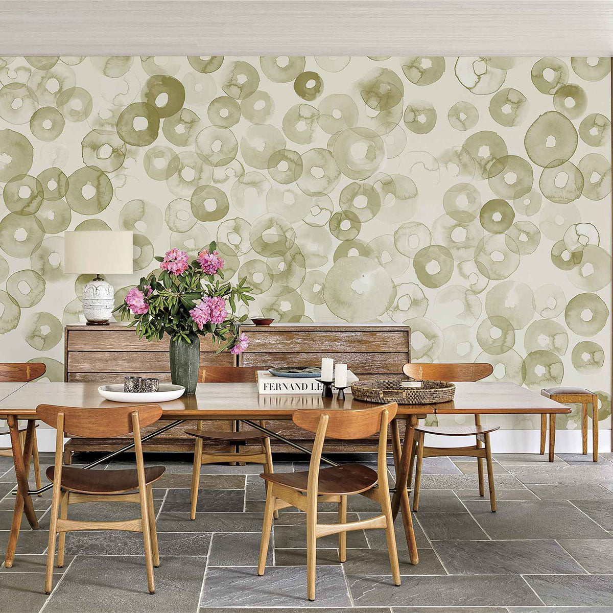 Cellular Patterns Mural Wallpaper - Coordonne