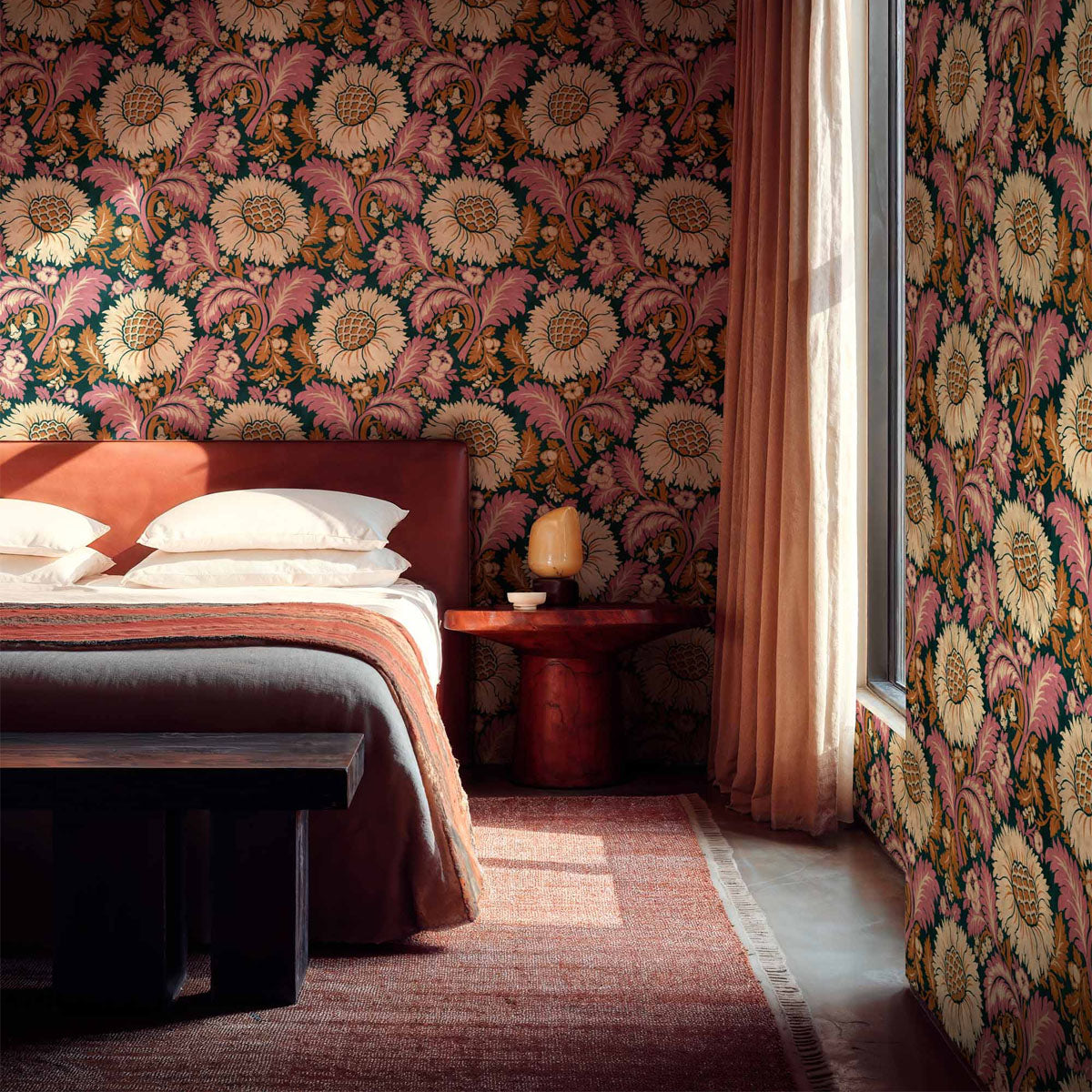 Chinese Damask Wallpaper - Coordonne