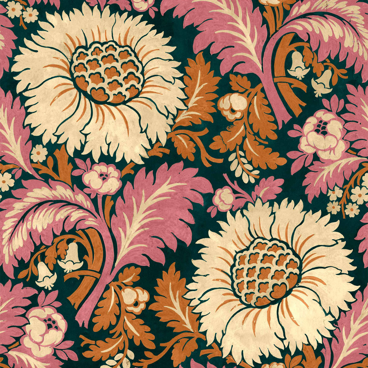 Chinese Damask Wallpaper - Coordonne