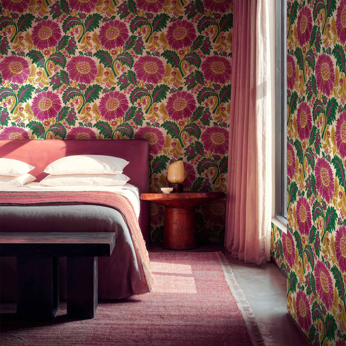 Chinese Damask Wallpaper - Coordonne