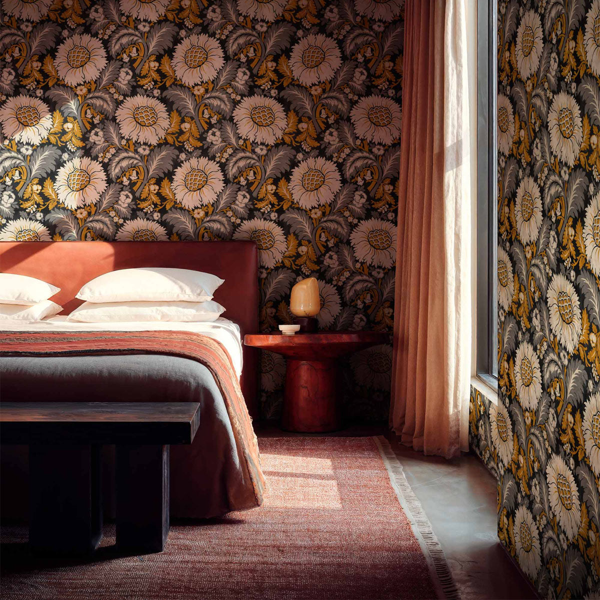 Chinese Damask Wallpaper - Coordonne