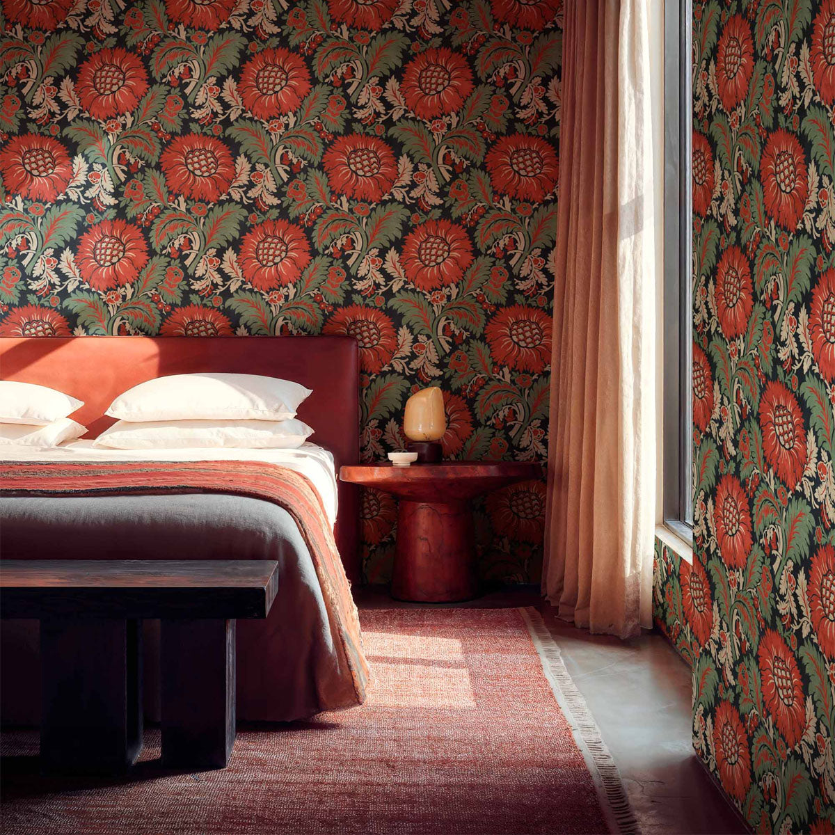 Chinese Damask Wallpaper - Coordonne