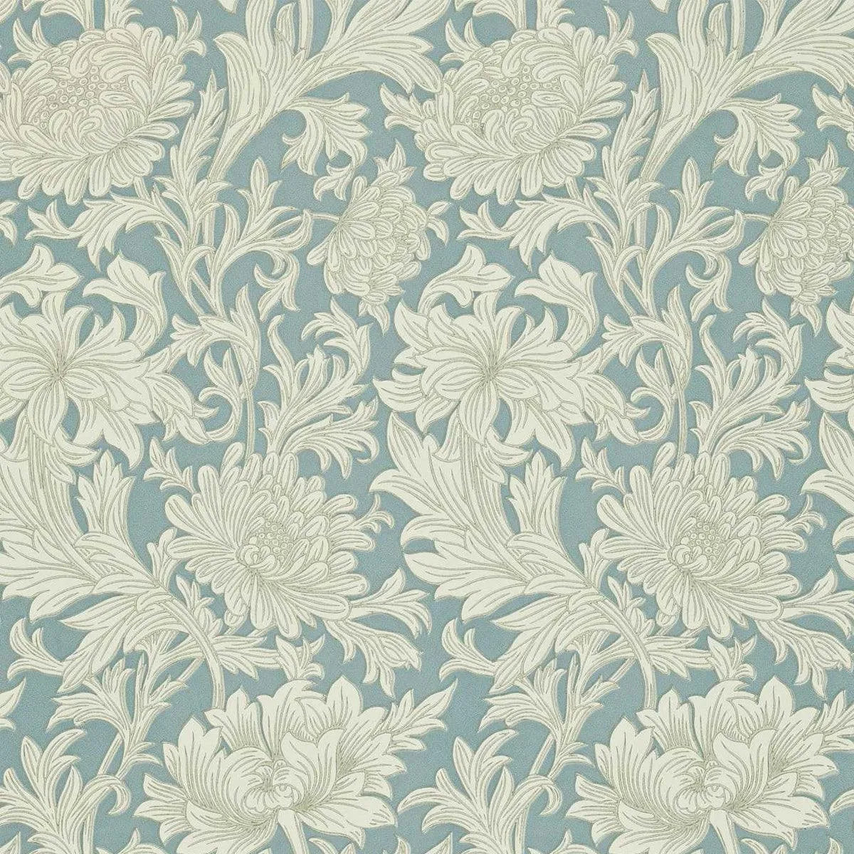 Chrysanthemum Toile Wallpaper - Morris & Co