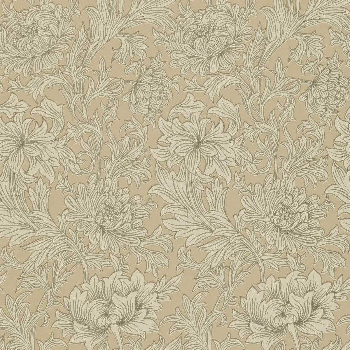 Chrysanthemum Toile Wallpaper - Morris & Co