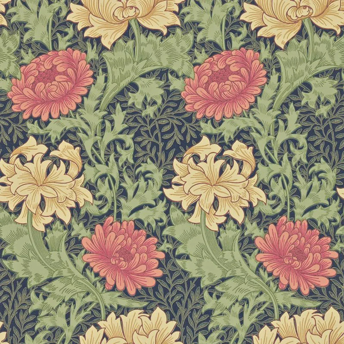 Chrysanthemum Wallpaper - Morris & Co
