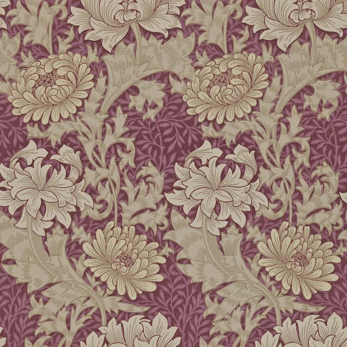 Chrysanthemum Wallpaper - Morris & Co