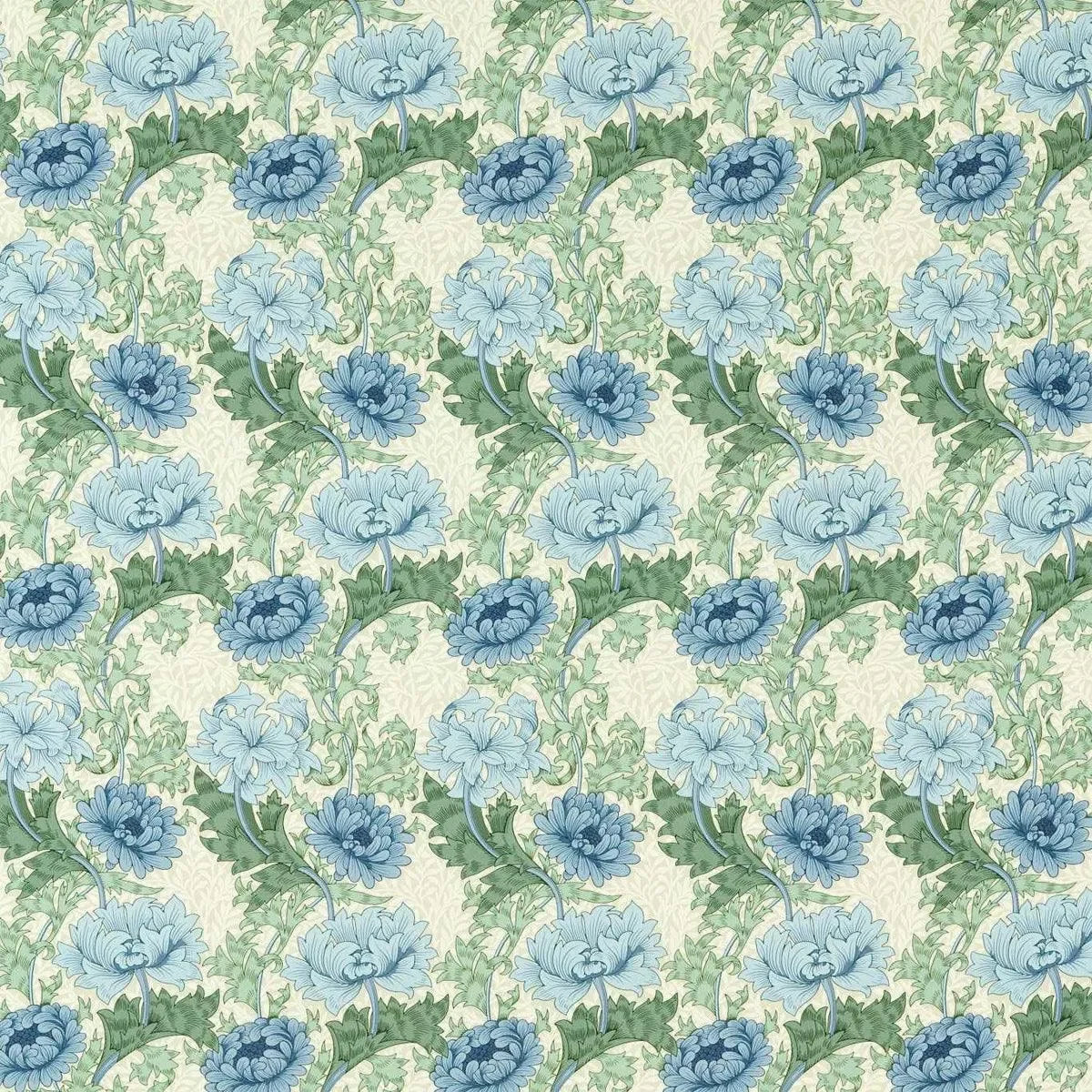 Chrysanthemum Outdoor Fabric - Morris & Co