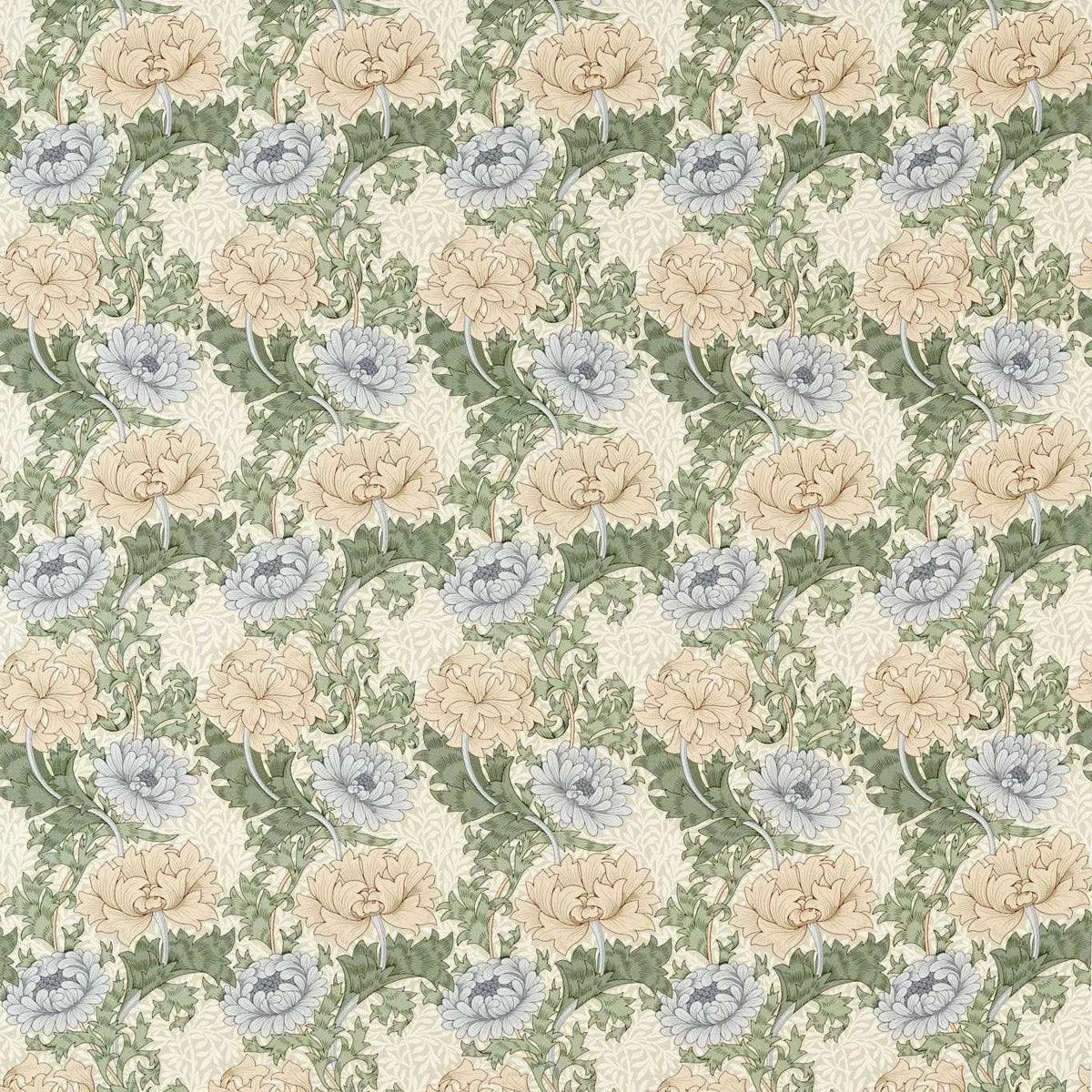 Chrysanthemum Outdoor Fabric - Morris & Co