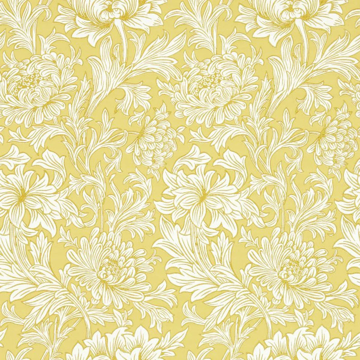 Chrysanthemum Toile Wallpaper - Morris & Co