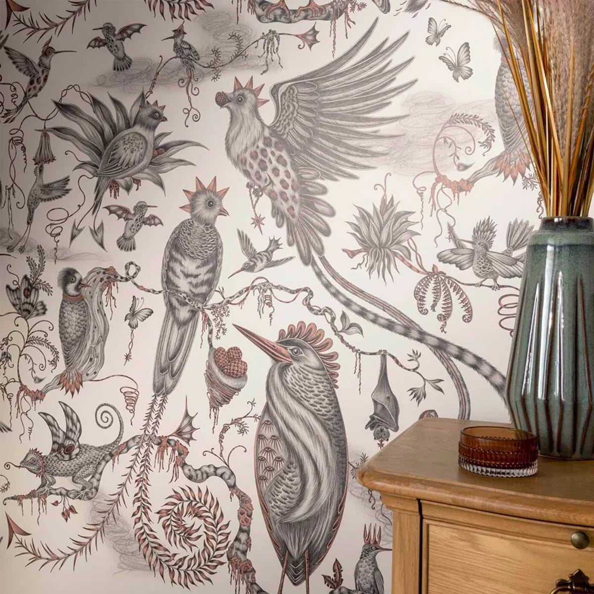 Cloud Forest Wallpaper - Clarke & Clarke X Emma Shipley