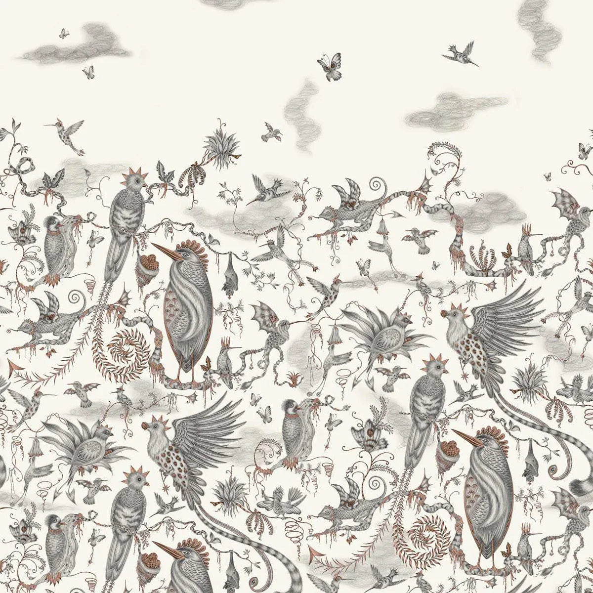 Cloud Forest Wallpaper - Clarke & Clarke X Emma Shipley