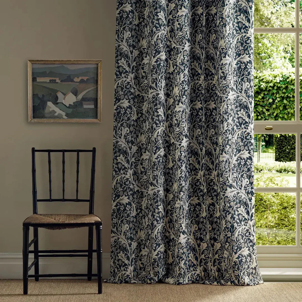 Clover & Vine Weave Fabric - Morris & Co