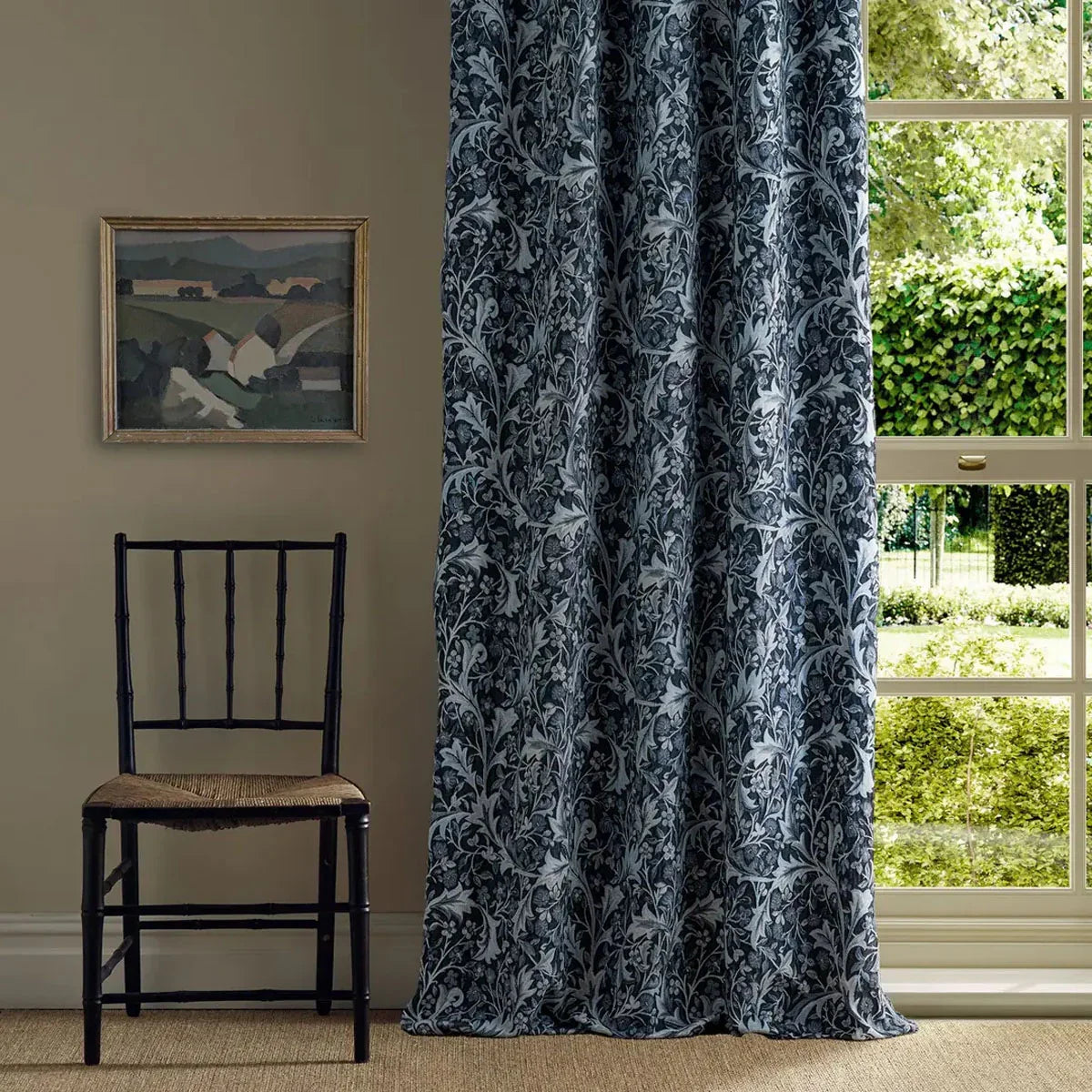Clover & Vine Weave Fabric - Morris & Co