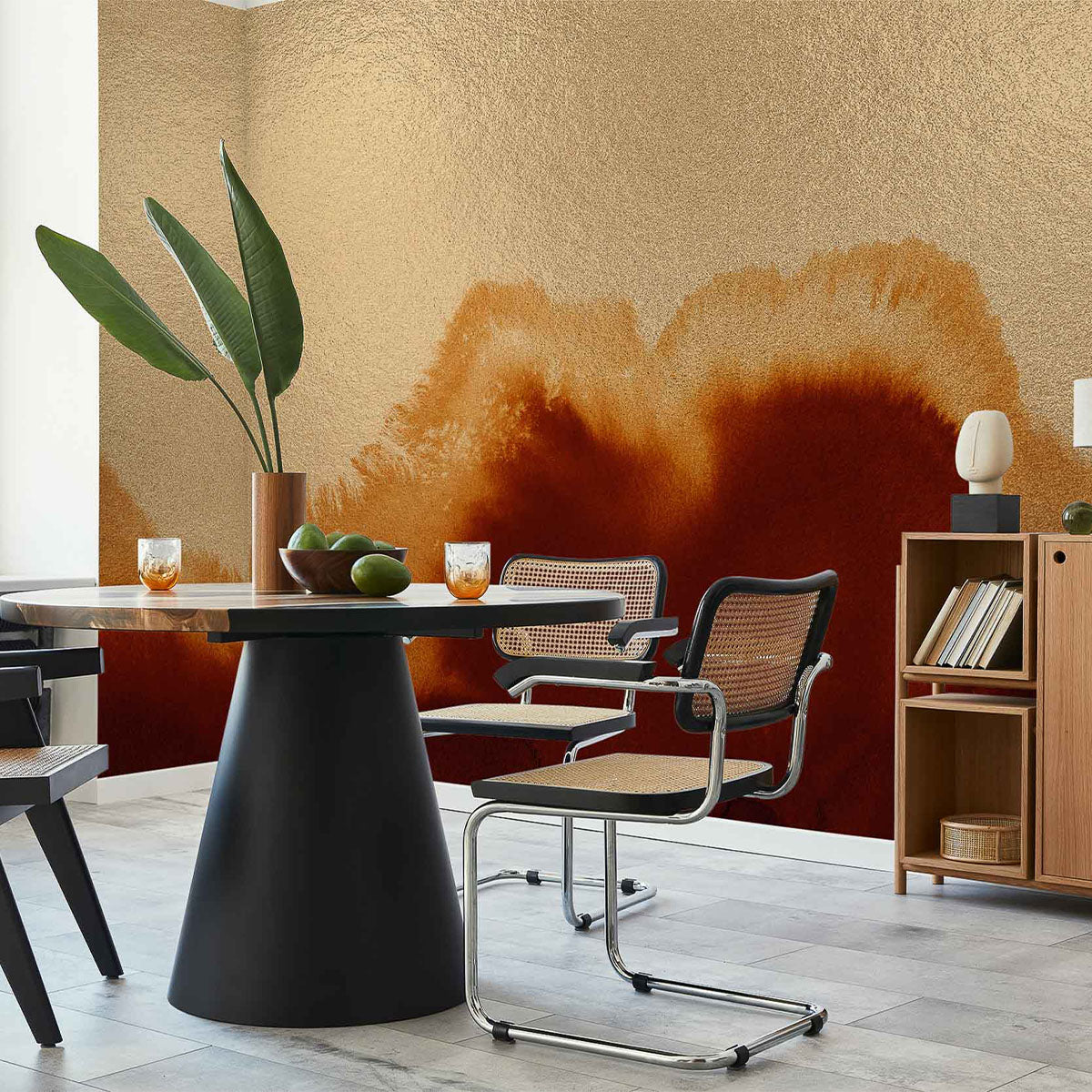 Coral Reefs Metallics Mural Wallpaper - Coordonne