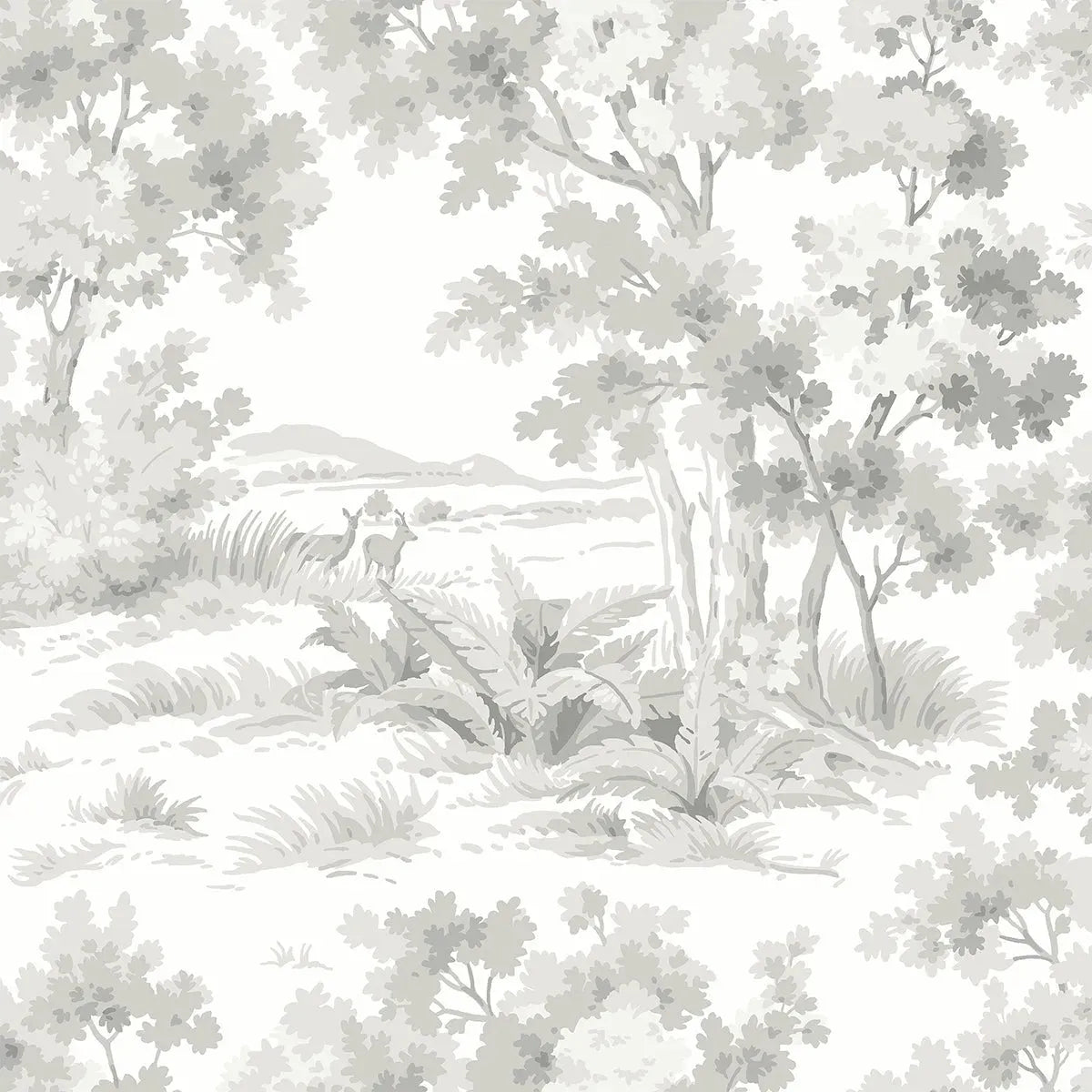 Countryside Morning Wallpaper - Borastapeter