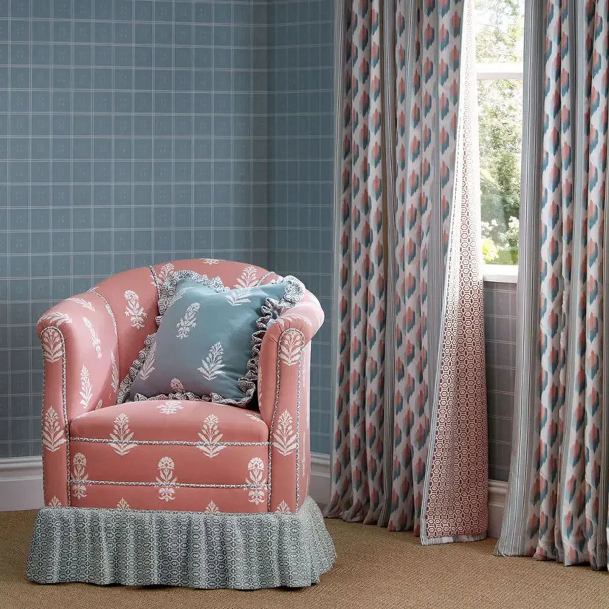 Dabu Fabric - Sanderson