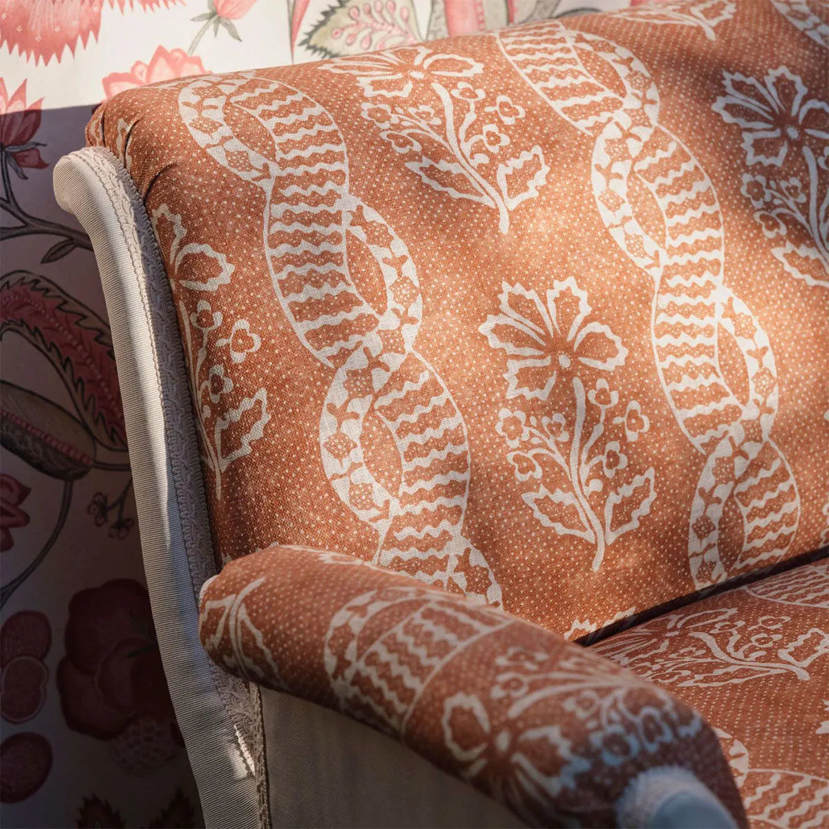 Dabu Stripe Fabric - Zoffany