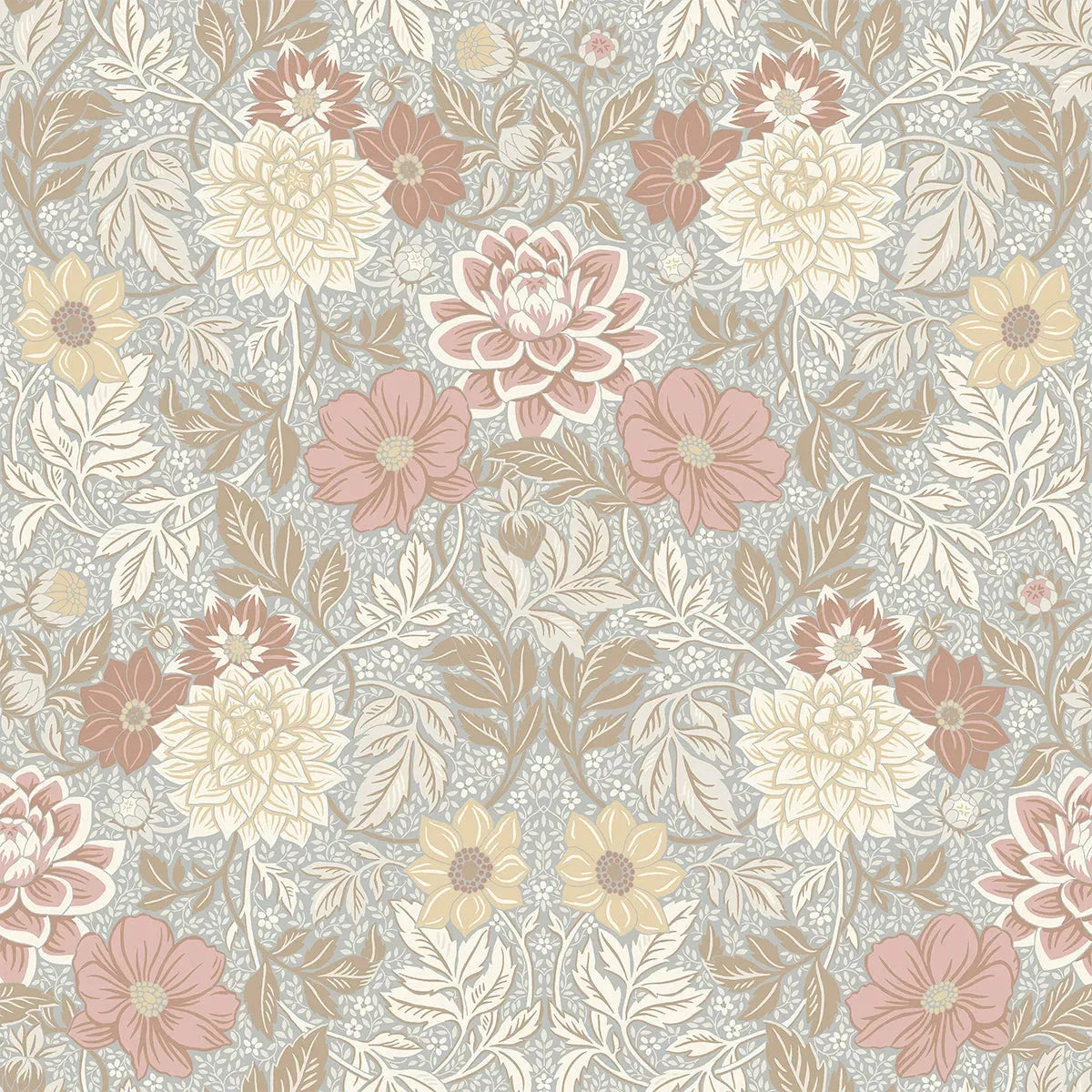 Dahlia Garden Wallpaper - Borastapeter