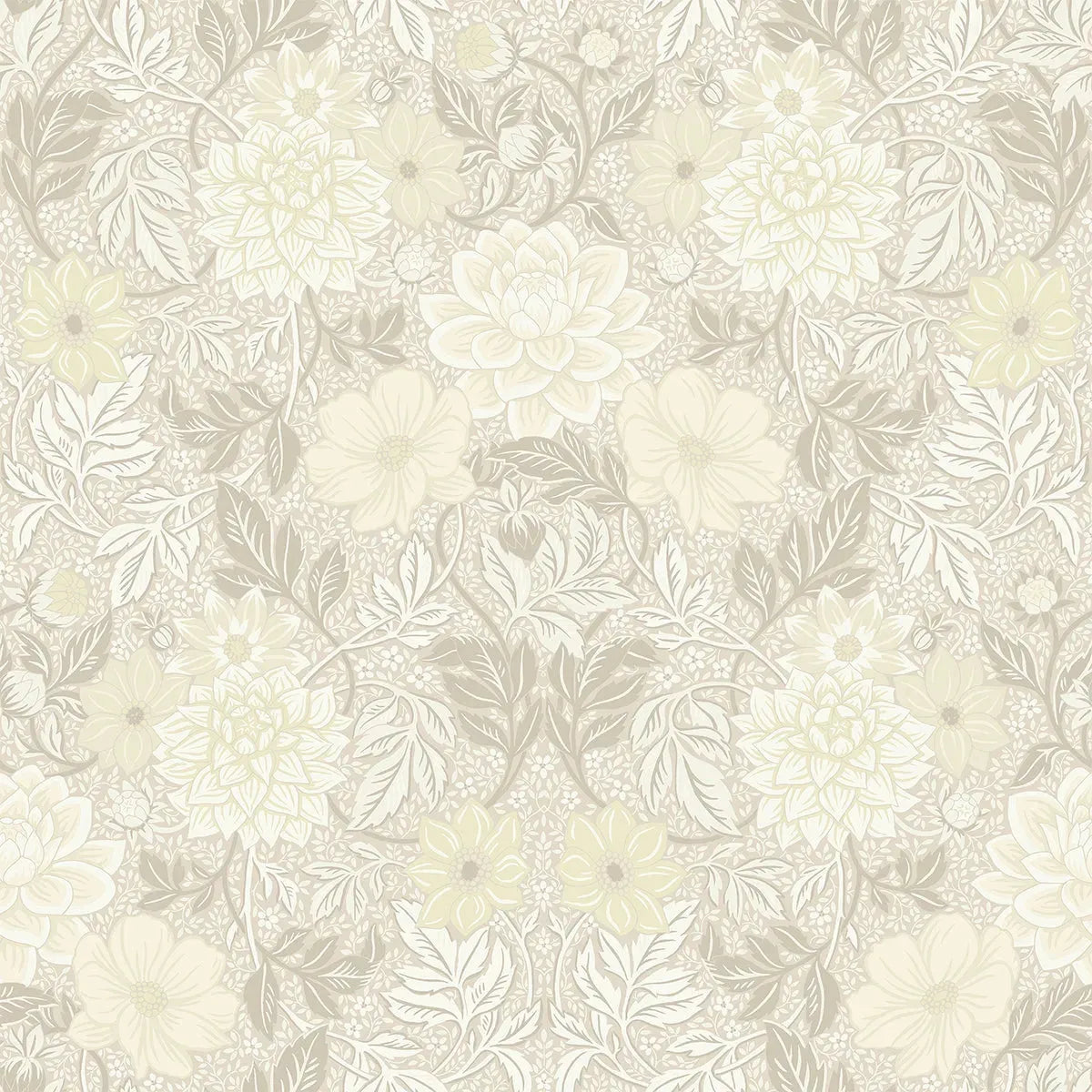 Dahlia Garden Wallpaper - Borastapeter