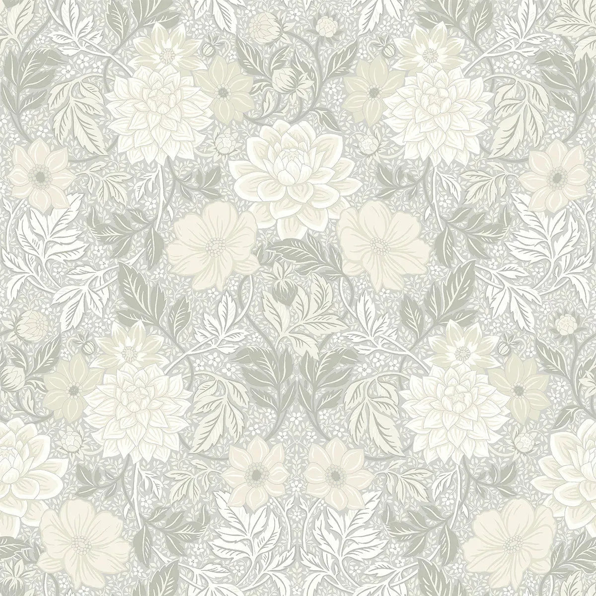 Dahlia Garden Wallpaper - Borastapeter