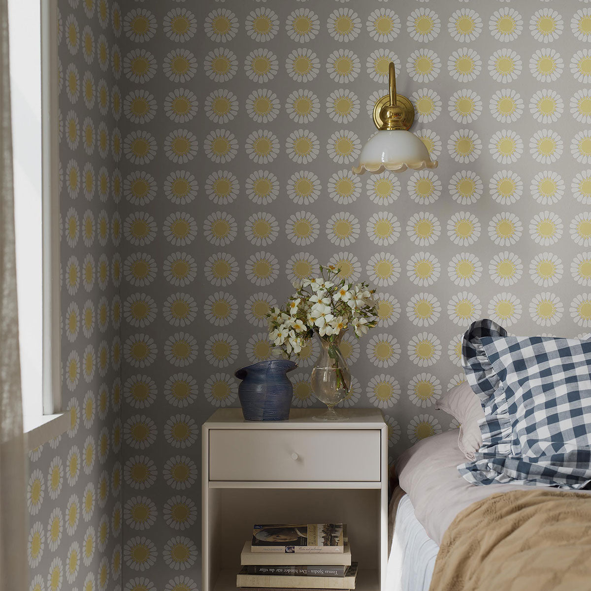Turi Gramstad Oliver Daisy Wallpaper - Borastapeter