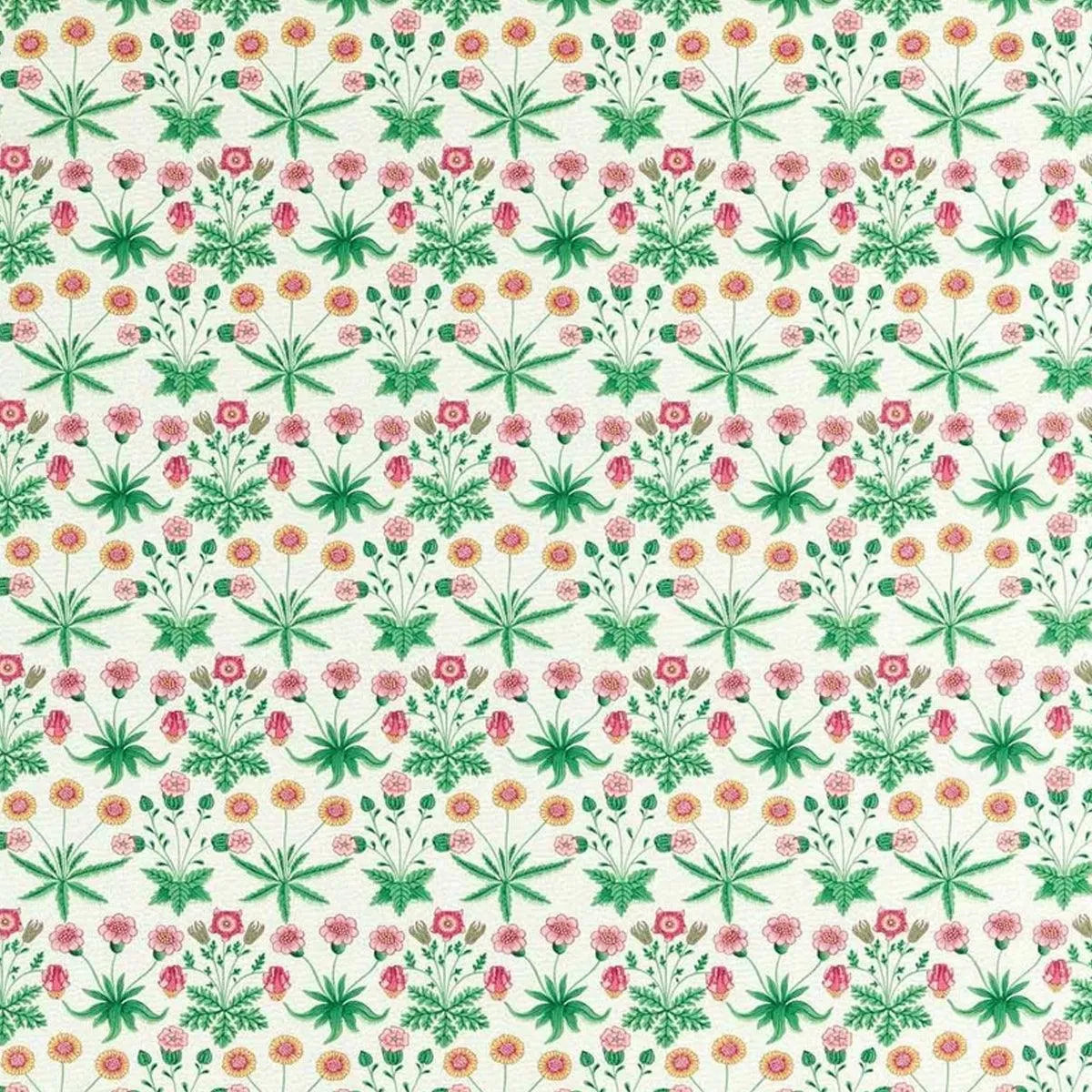 Daisy Strawberry Fields Fabric - Morris & Co