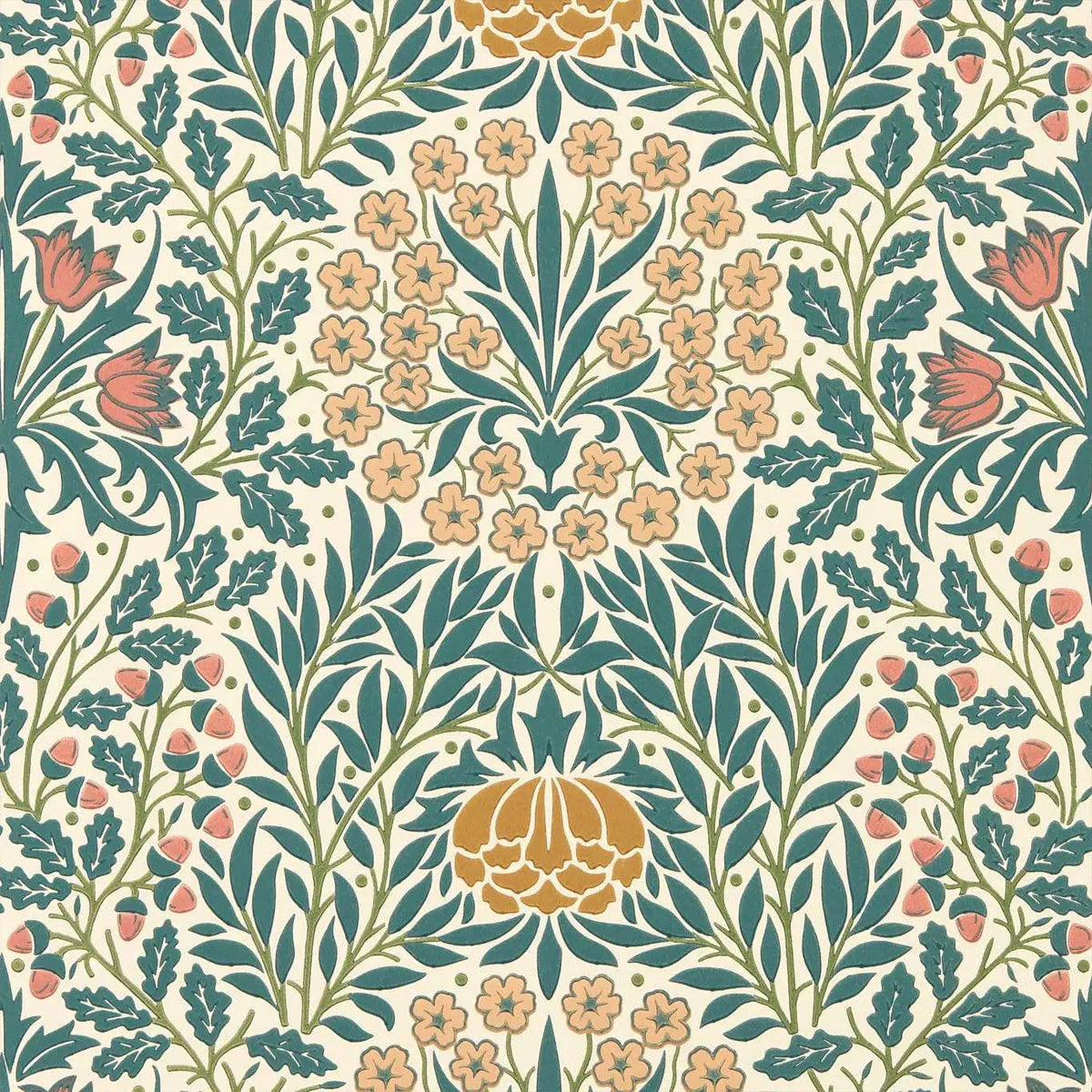 Daisy & Oak Wallpaper - Morris & Co